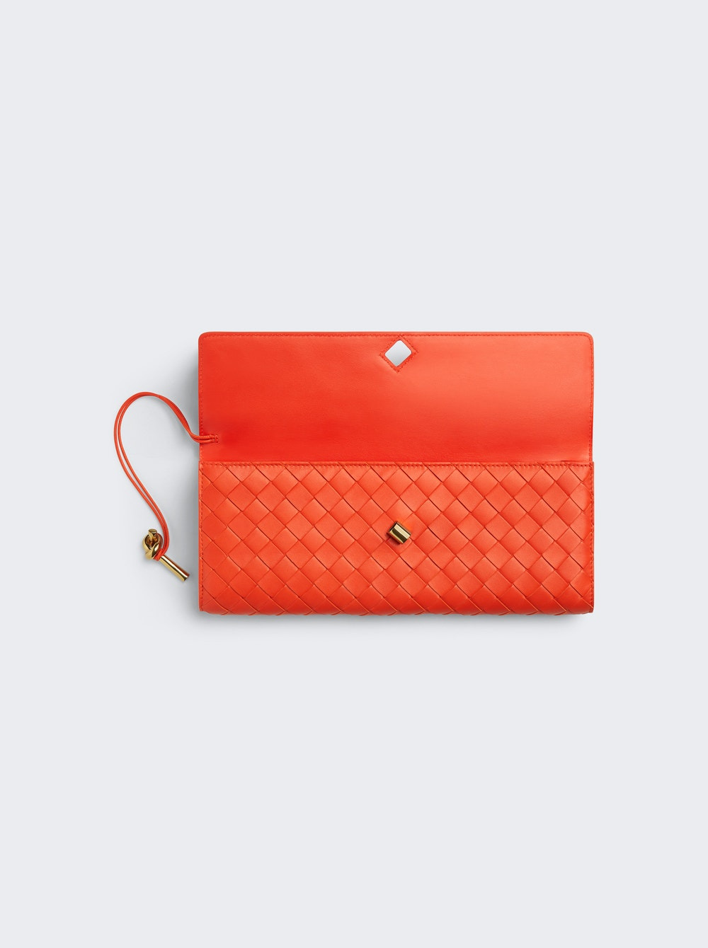 Andiamo Clutch Orange M Brass - 4