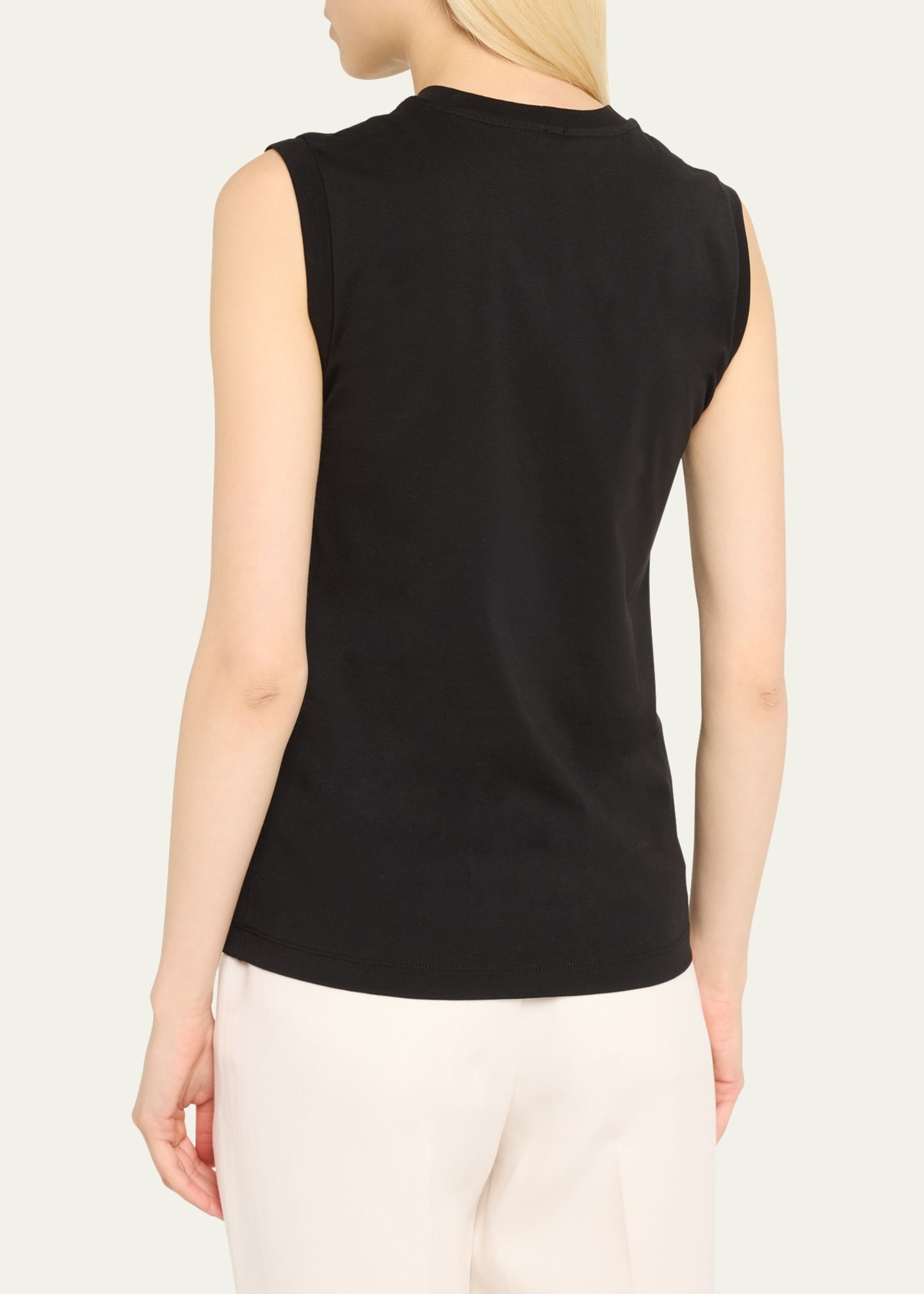 Jersey Sleeveless Tee - 3
