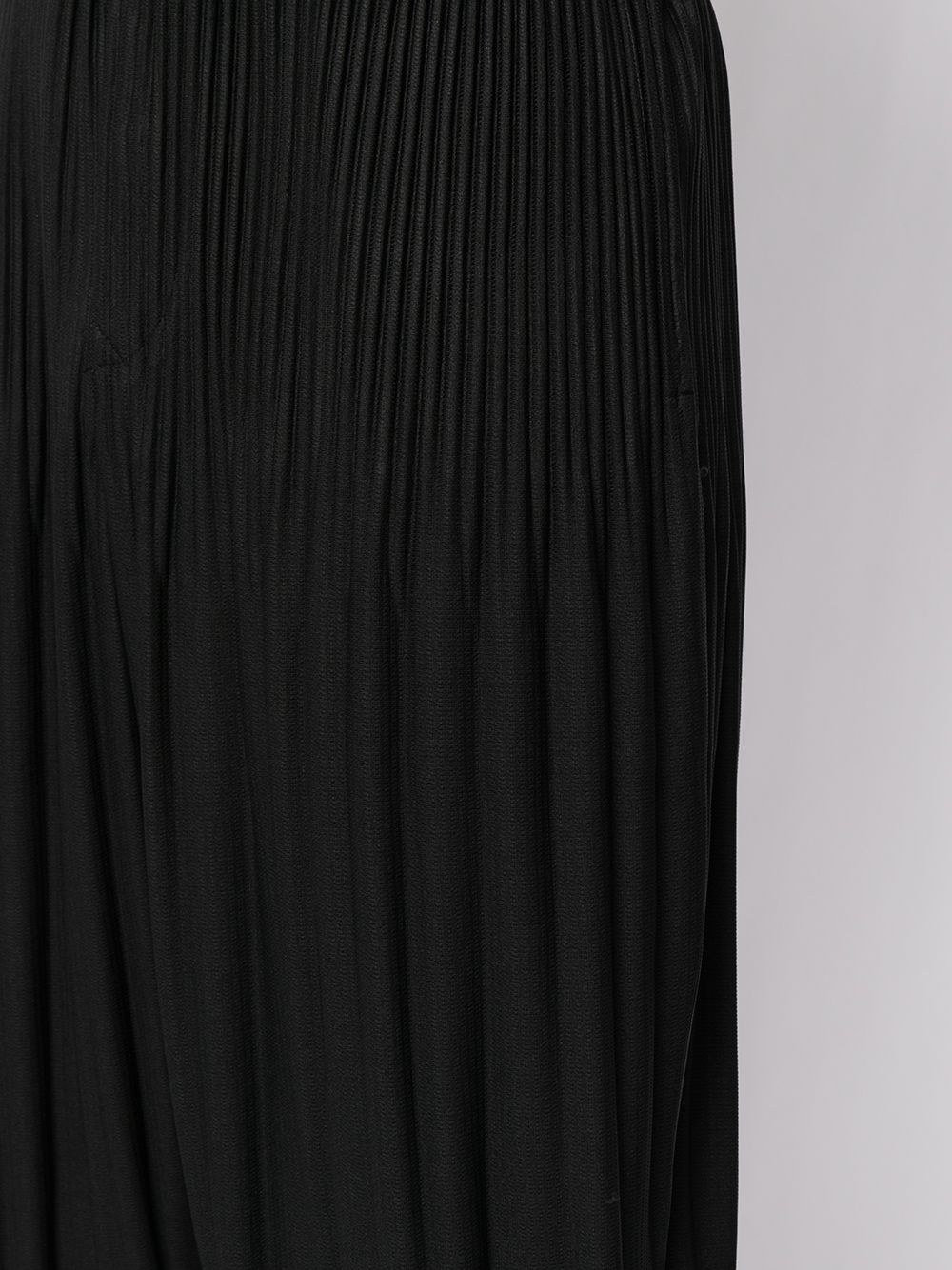 pleated tapered-leg trousers - 5