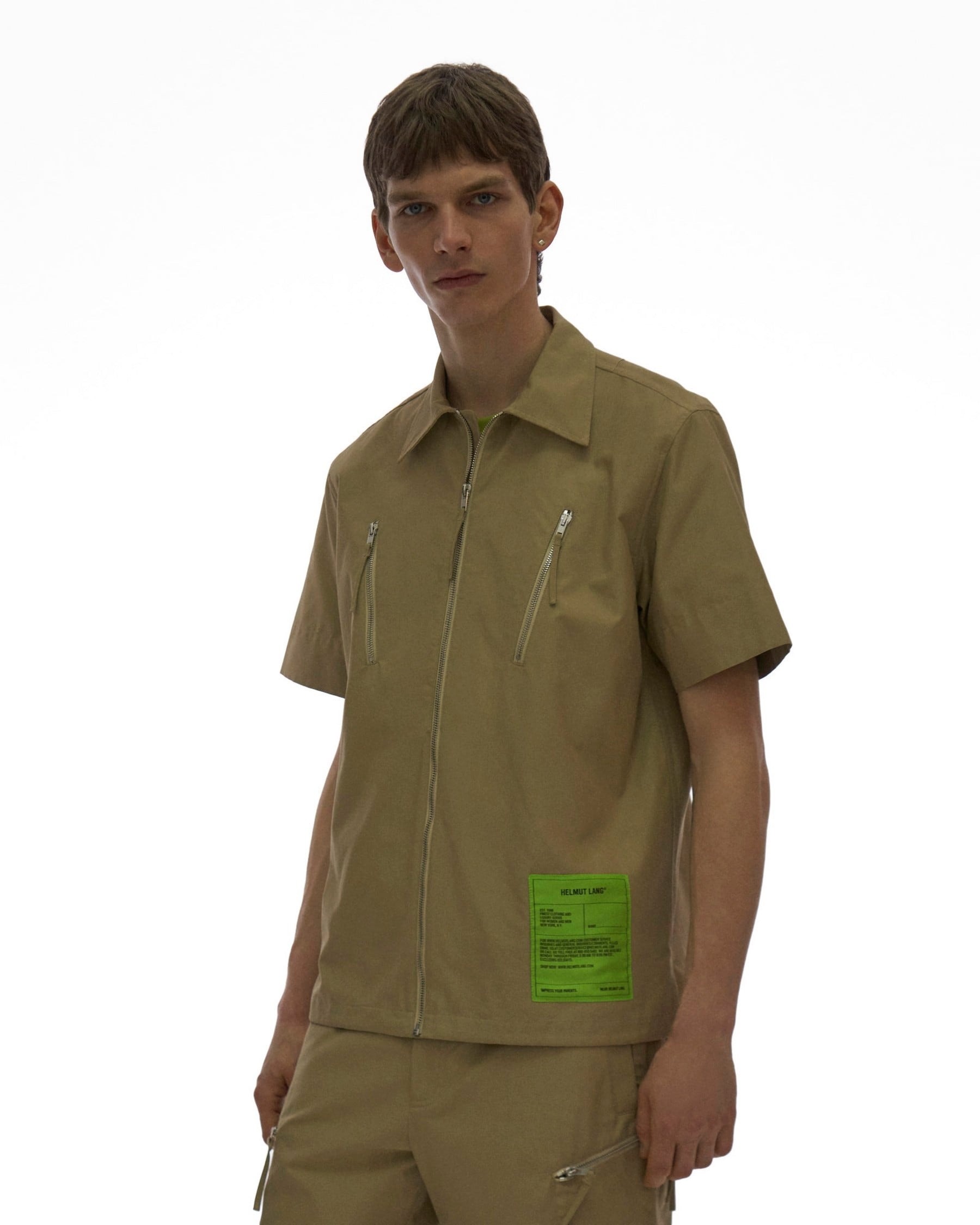 ZIP SHORT-SLEEVE SHIRT - 5