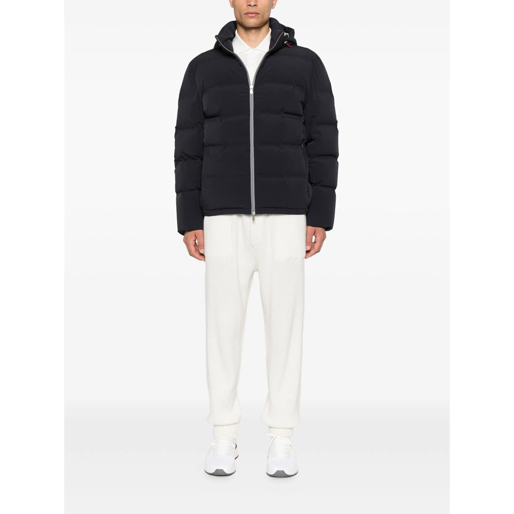 Brunello Cucinelli Blue Jackets - Padded & Down Jackets Men - 5