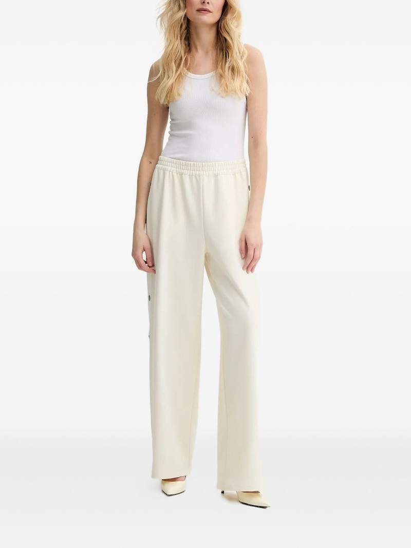 ba&sh Josta elastic-waist button-detail track pants outlook