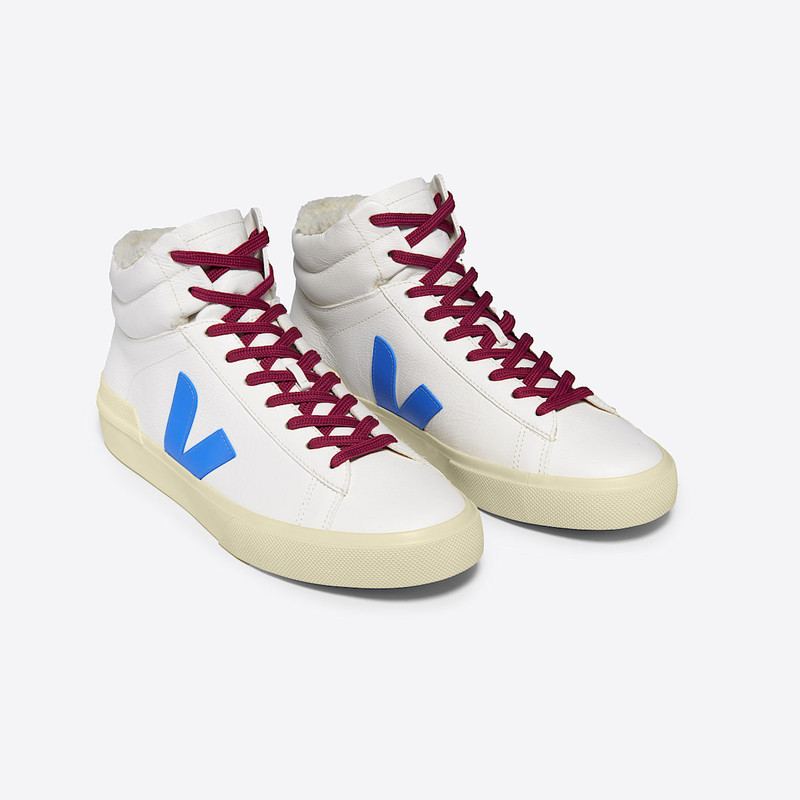 VEJA MINOTAUR FURED LEATHER WHITE EGEE outlook