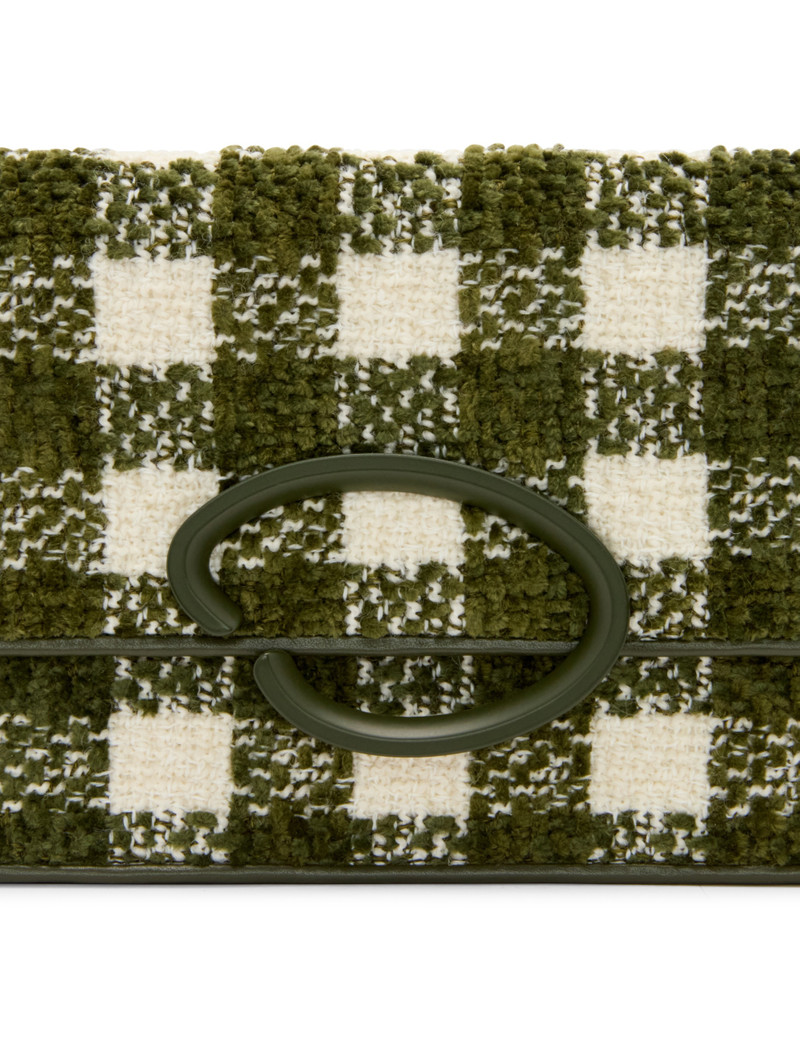 CHENILLE CHECK TWEED O POCHETTE 5