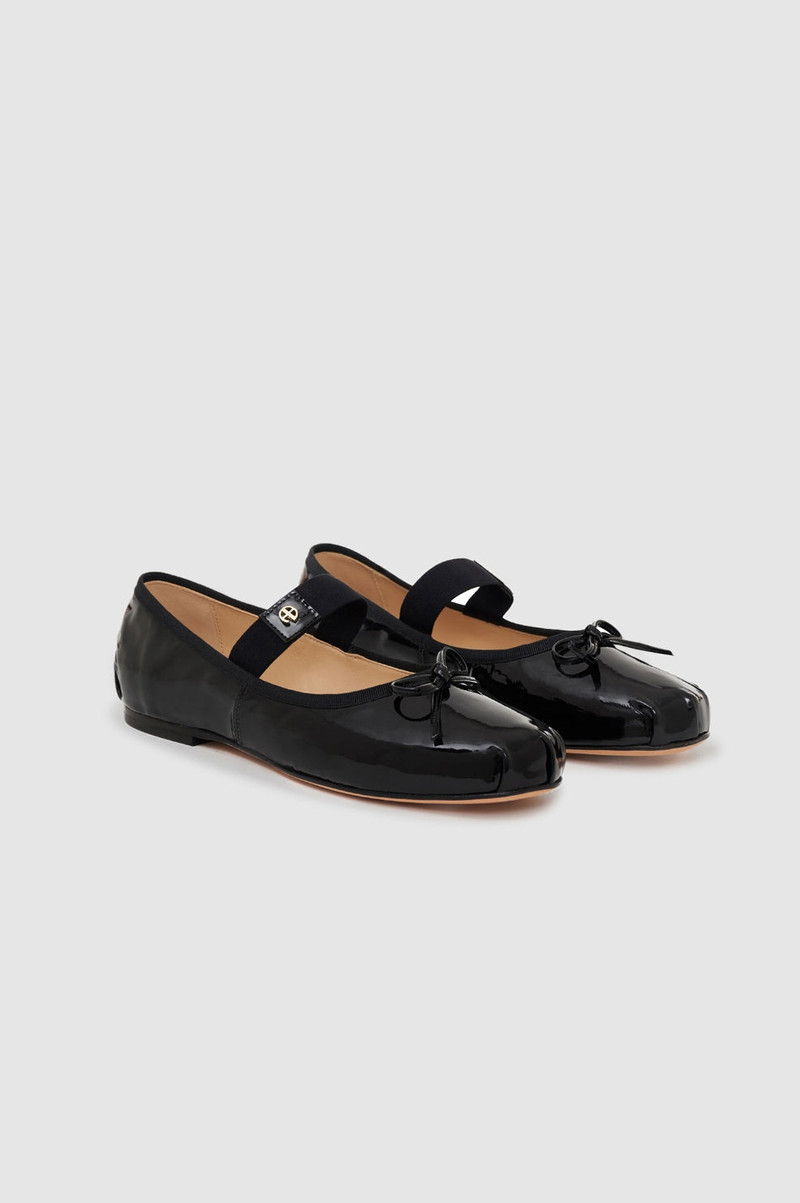 Jolie Flats - Black Patent 4