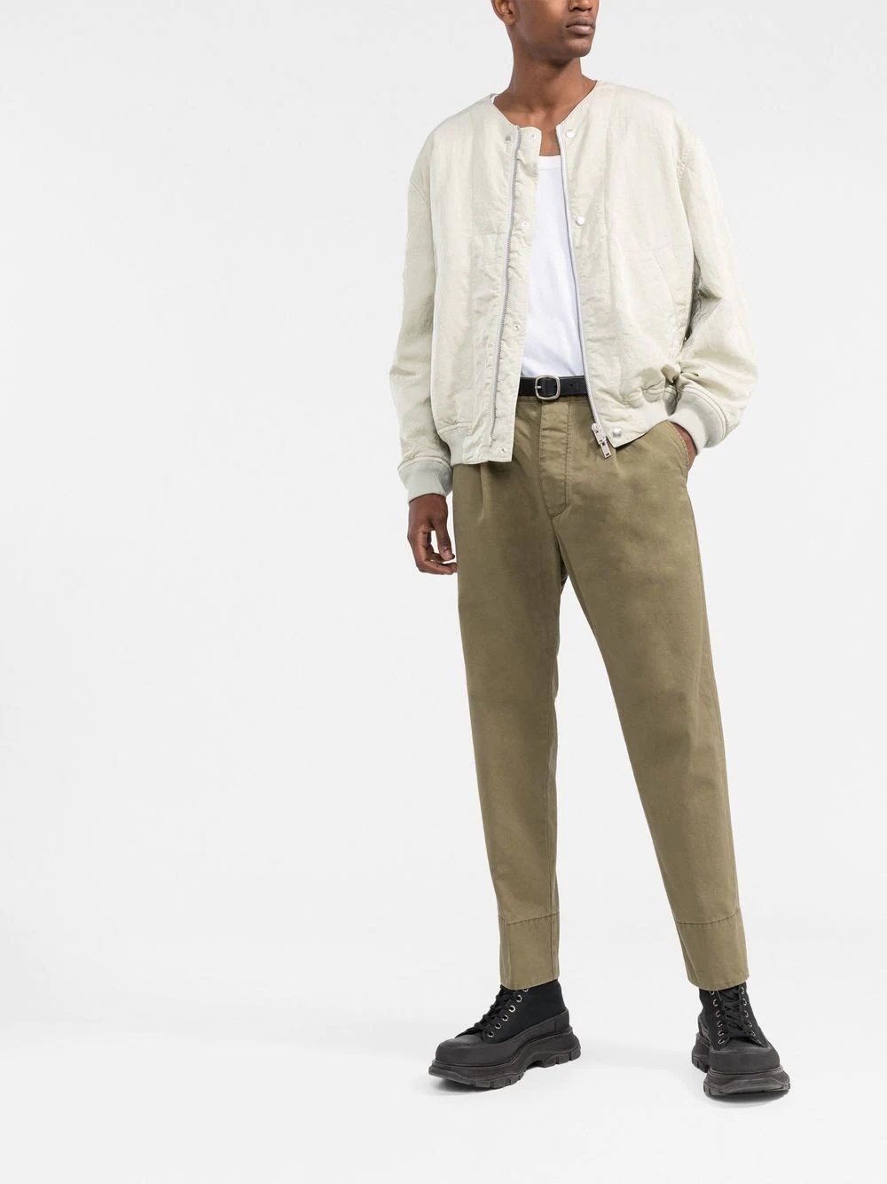 straight-leg chinos - 2