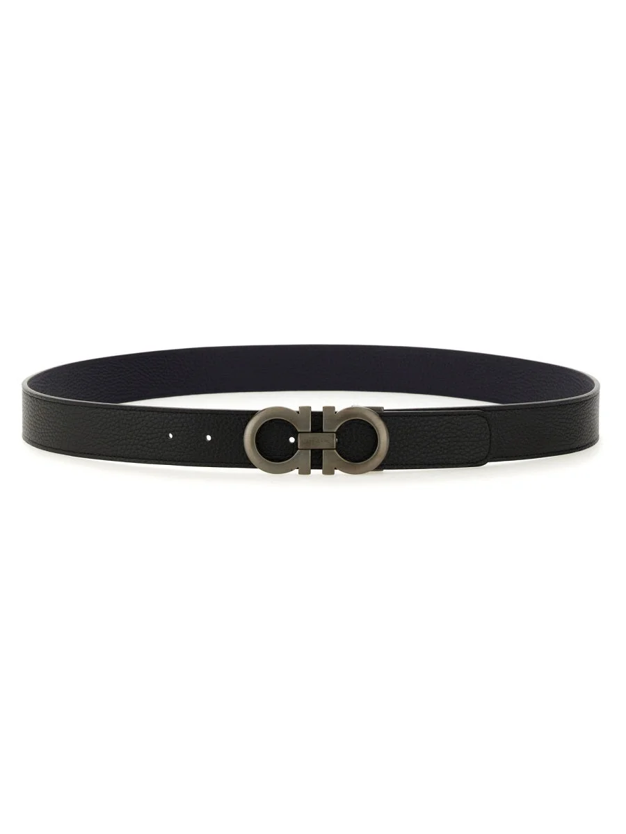 Ferragamo Men Belt With Hooks - 1