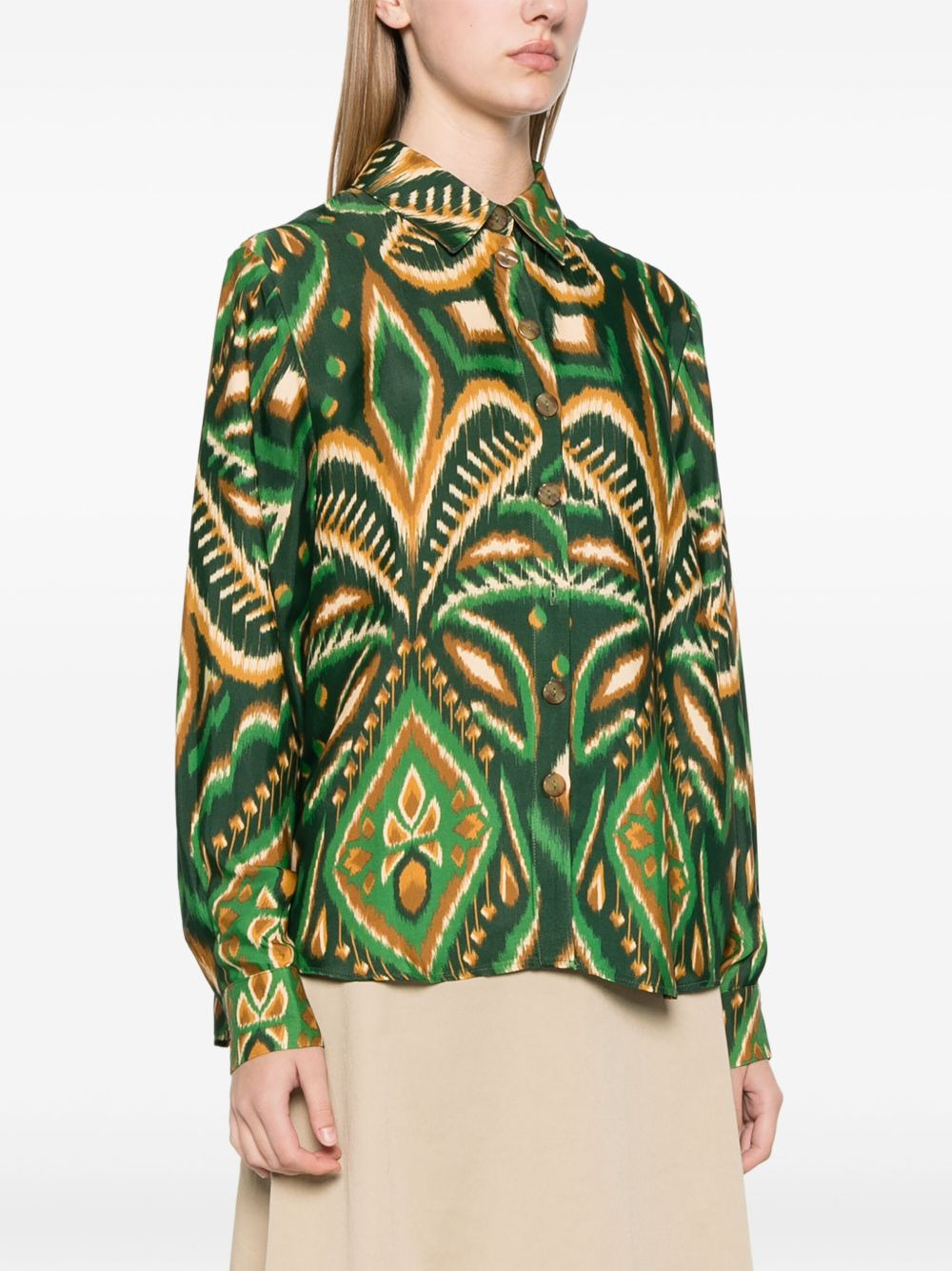 Pineapple Ikat shirt - 3
