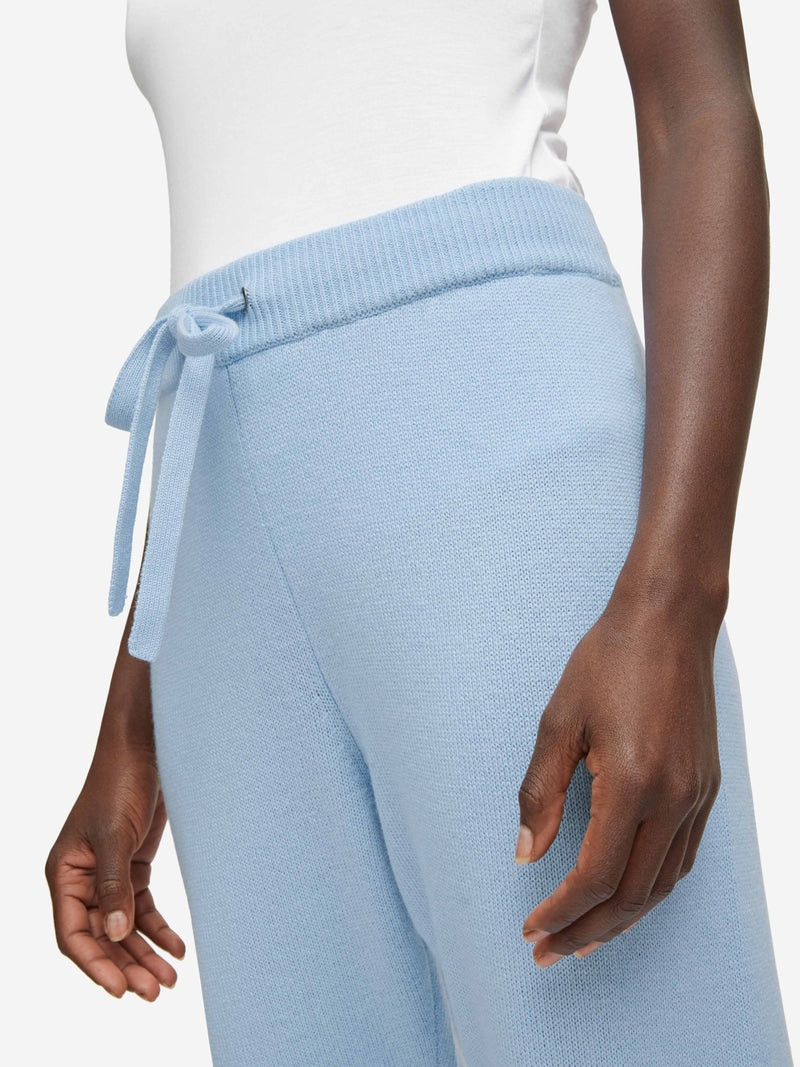 Derek Rose Women's Track Pants Daphne Cashmere Sky outlook