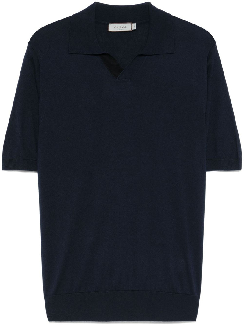 polo-collar T-shirt 1