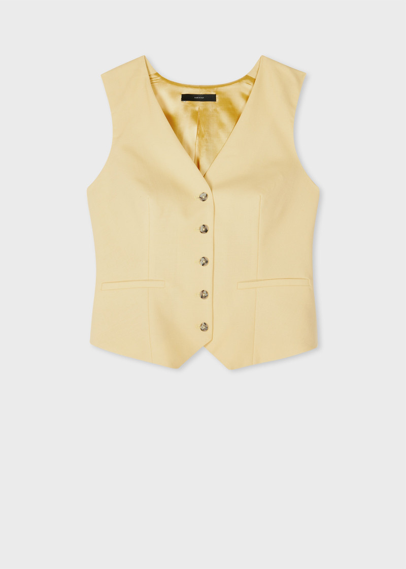 Paul Smith Women's Buttercup Yellow Wool Three-Piece Suit outlook