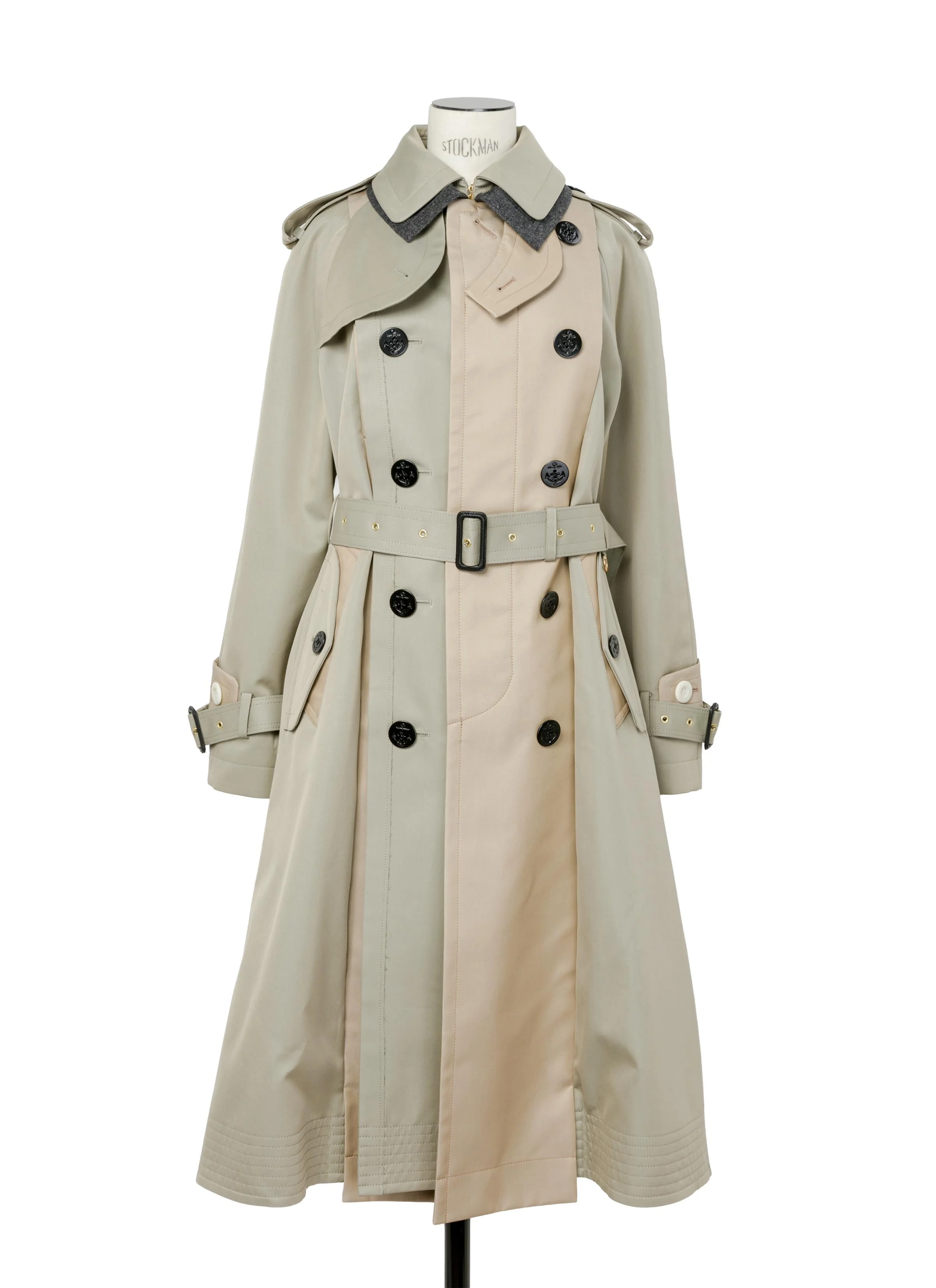 Cotton Gabardine Coat - 1