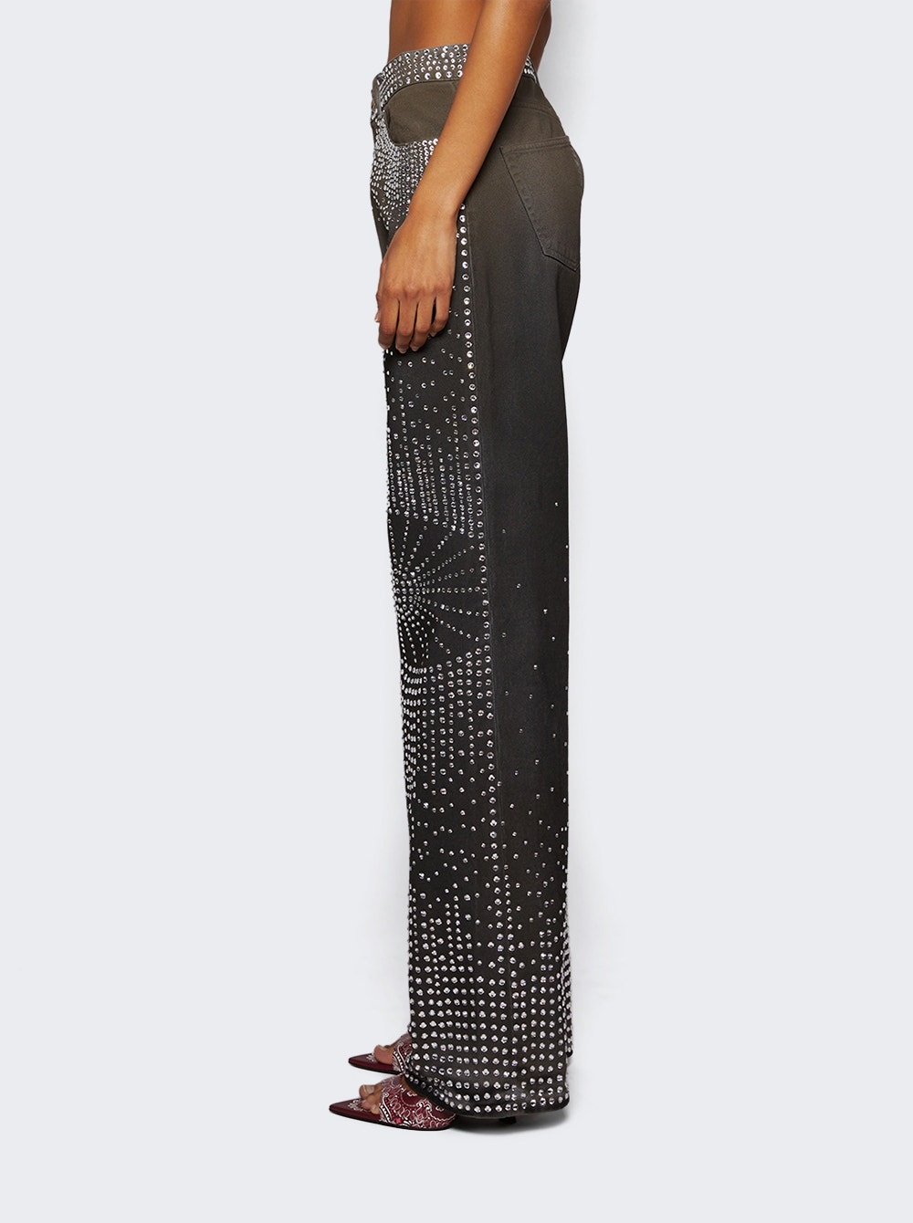 Thermostrass Crystal Jeans Dark Grey - 4