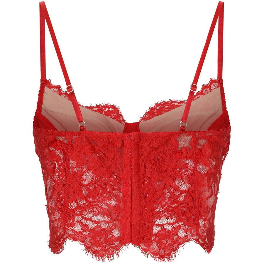 Lace lingerie corset top - 2