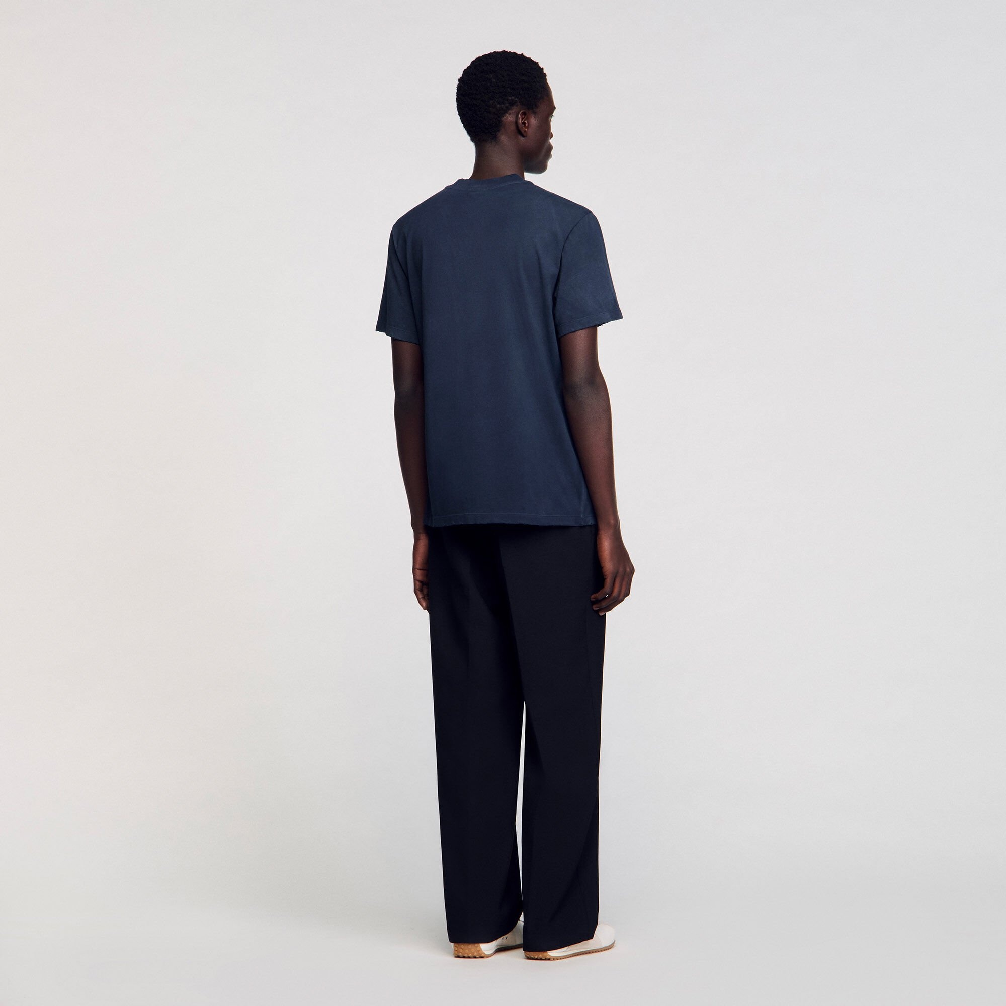 WORN-EFFECT T-SHIRT - 5