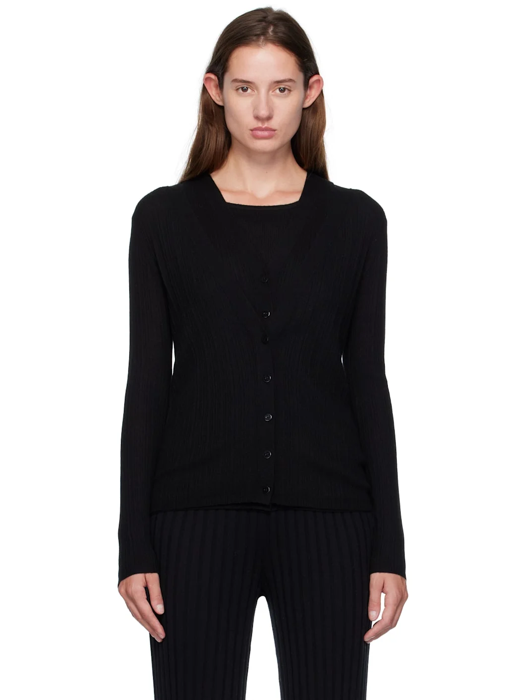 Black Vanna Cardigan - 1