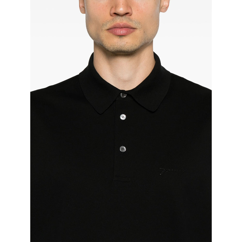 Givenchy Black Polo Shirts Men - 4