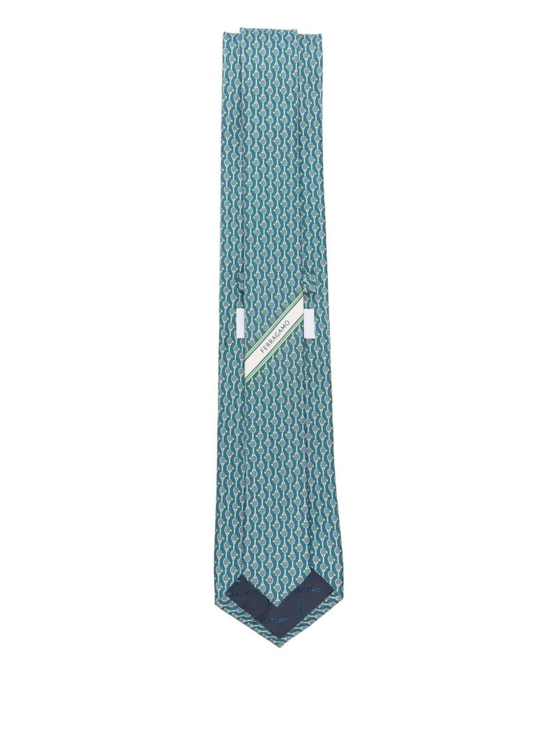FERRAGAMO patterned tie outlook
