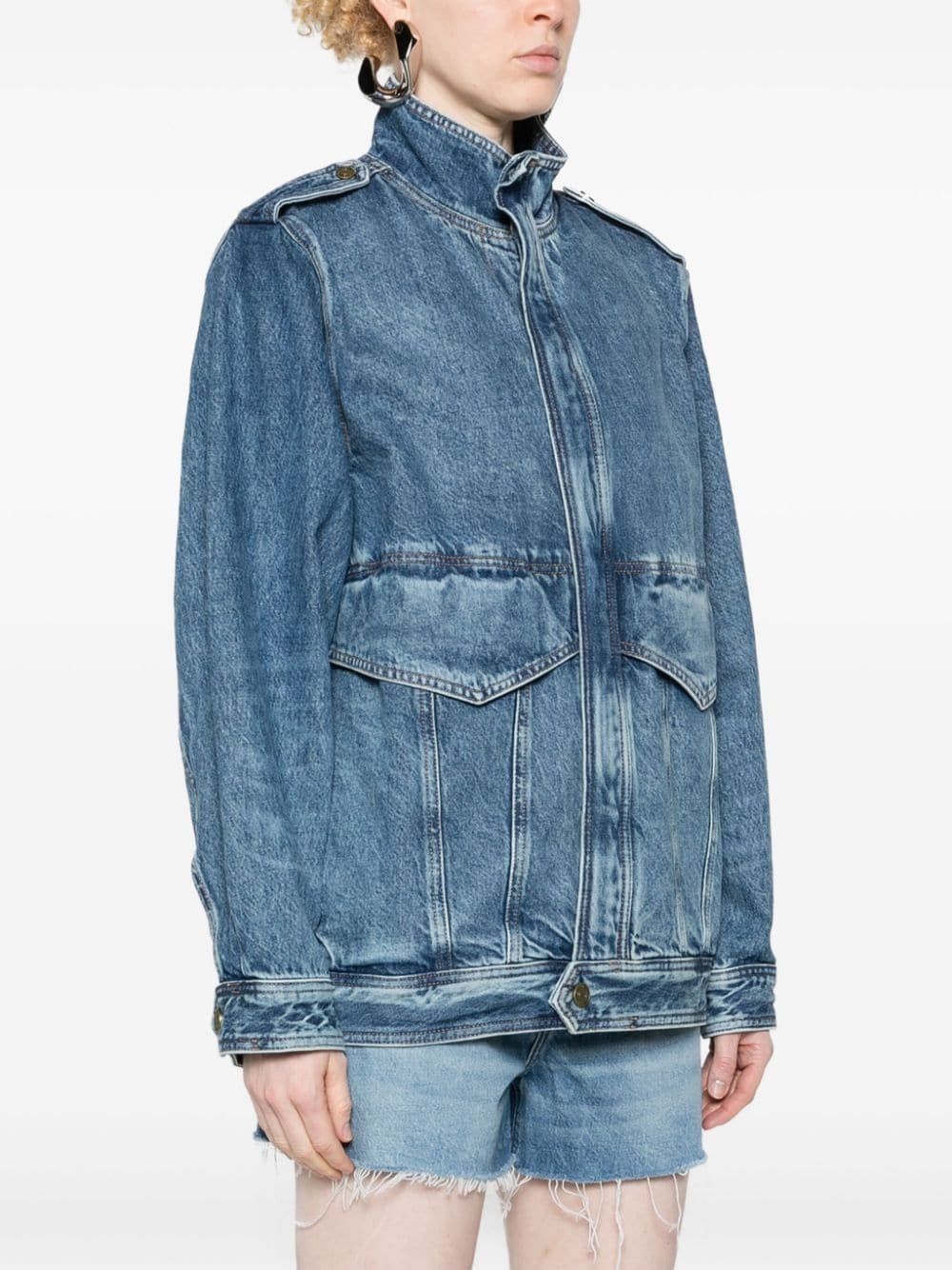 Power denim jacket - 3