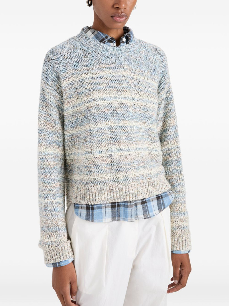 Ivara striped crew-neck sweater 7