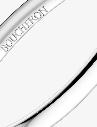 Boucheron Epure platinum wedding ring outlook