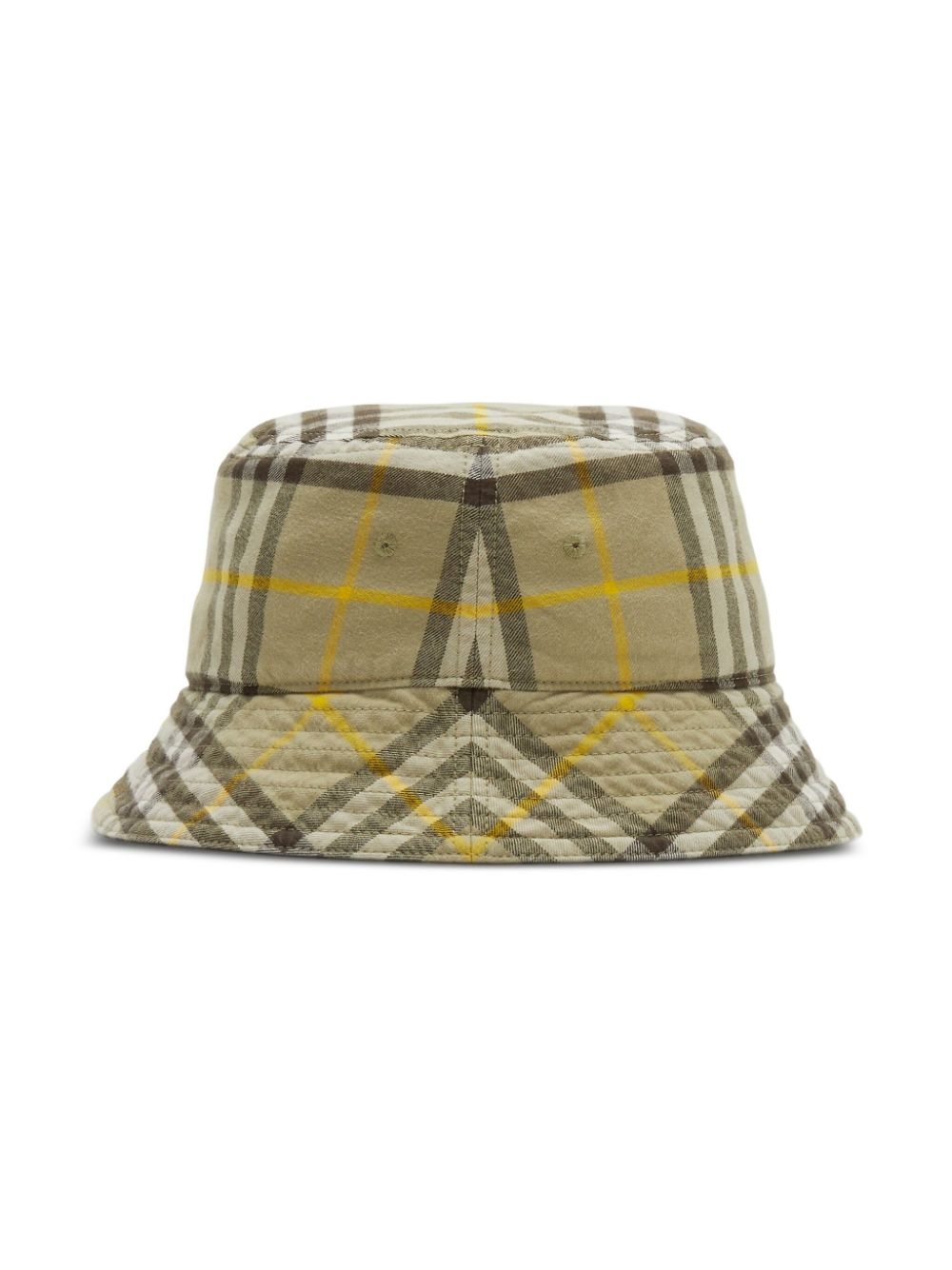 Vintage Check cotton bucket hat - 2