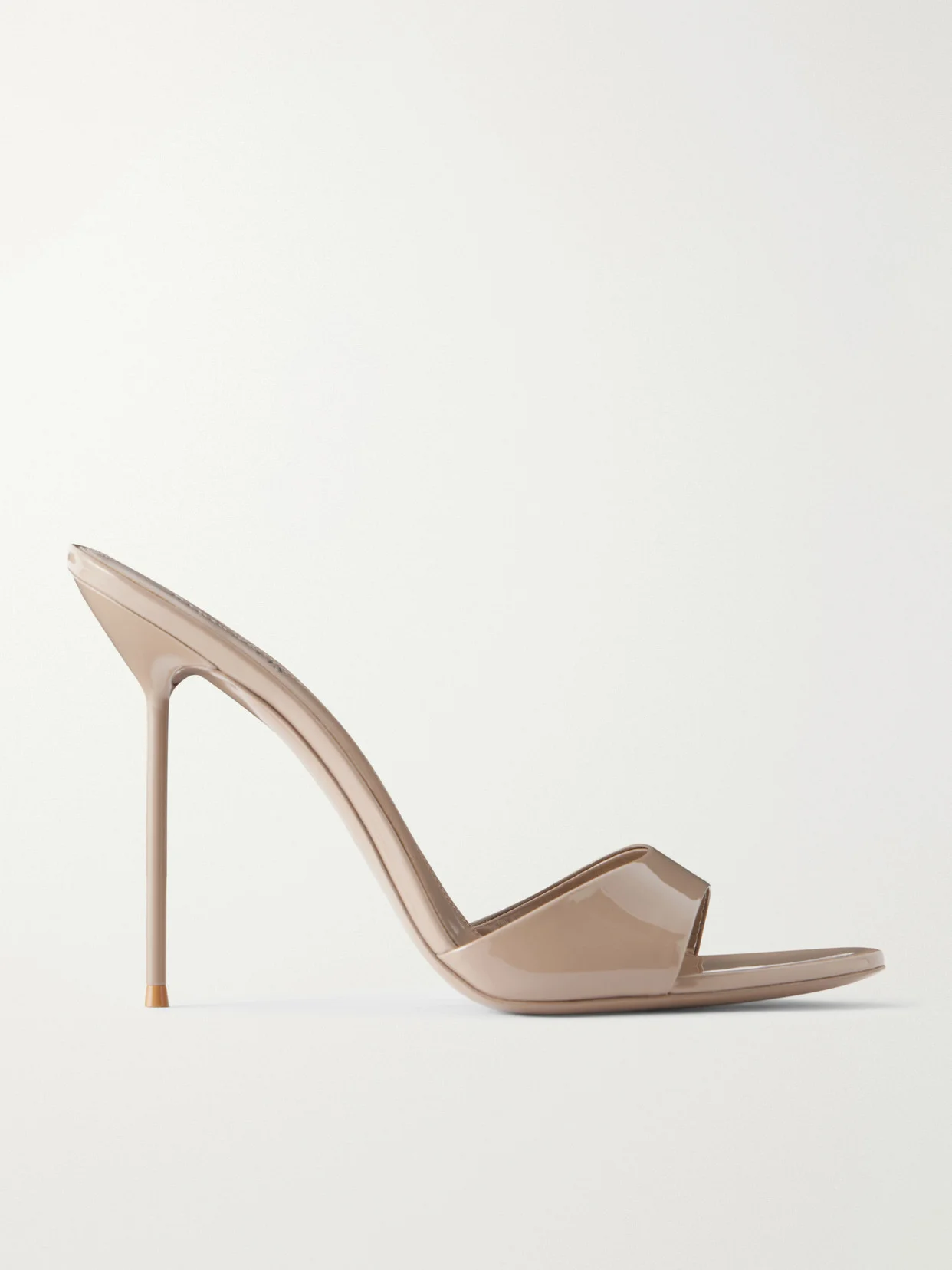 Lidia Patent-leather Mules - 1