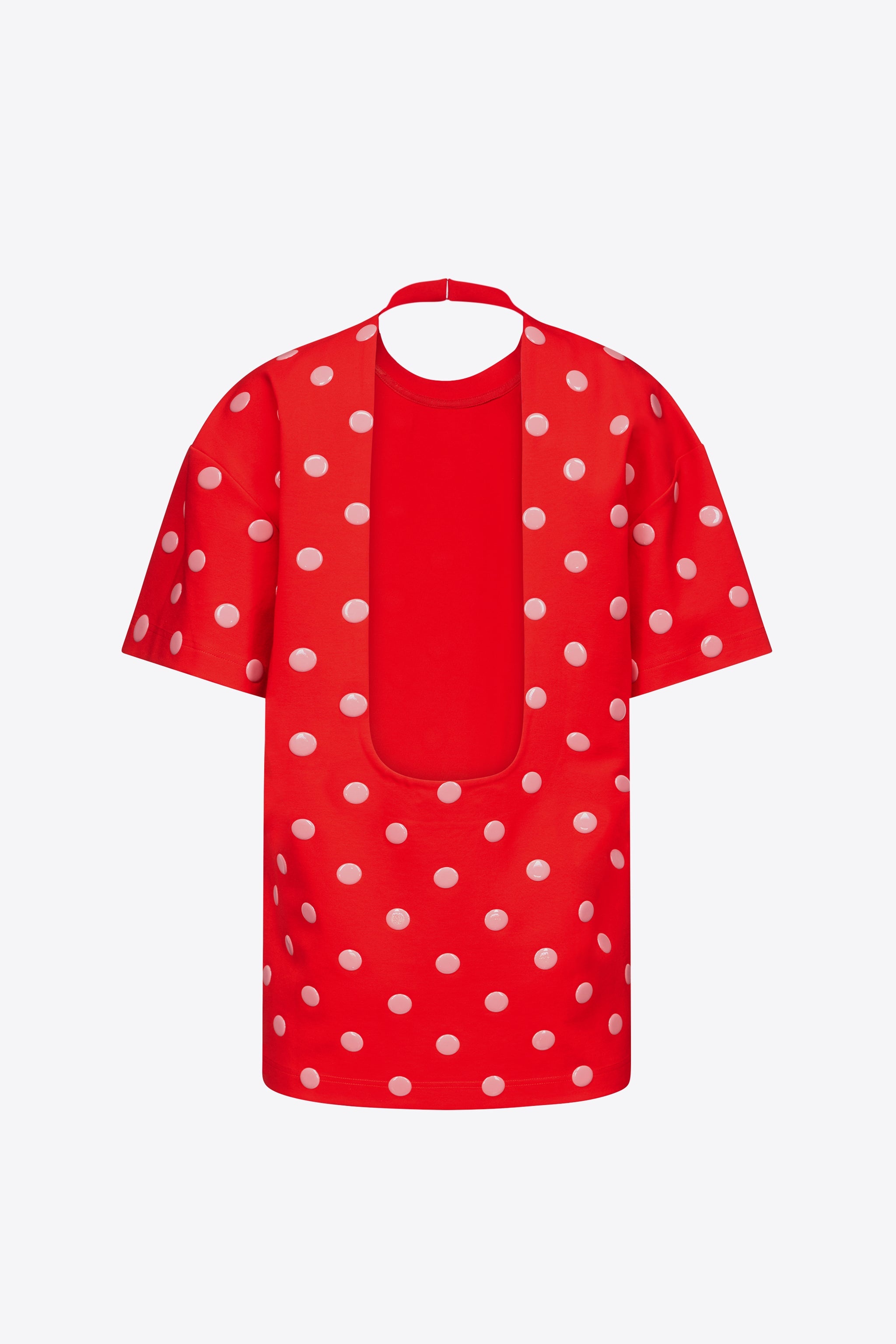 POLKA DOT T-SHIRT DRESS - 2