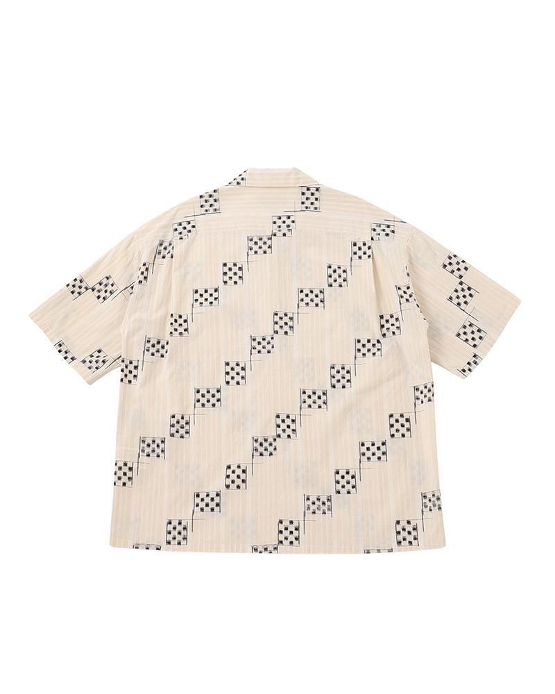 CROSBY SHIRT S/S KASURI WHITE - 2