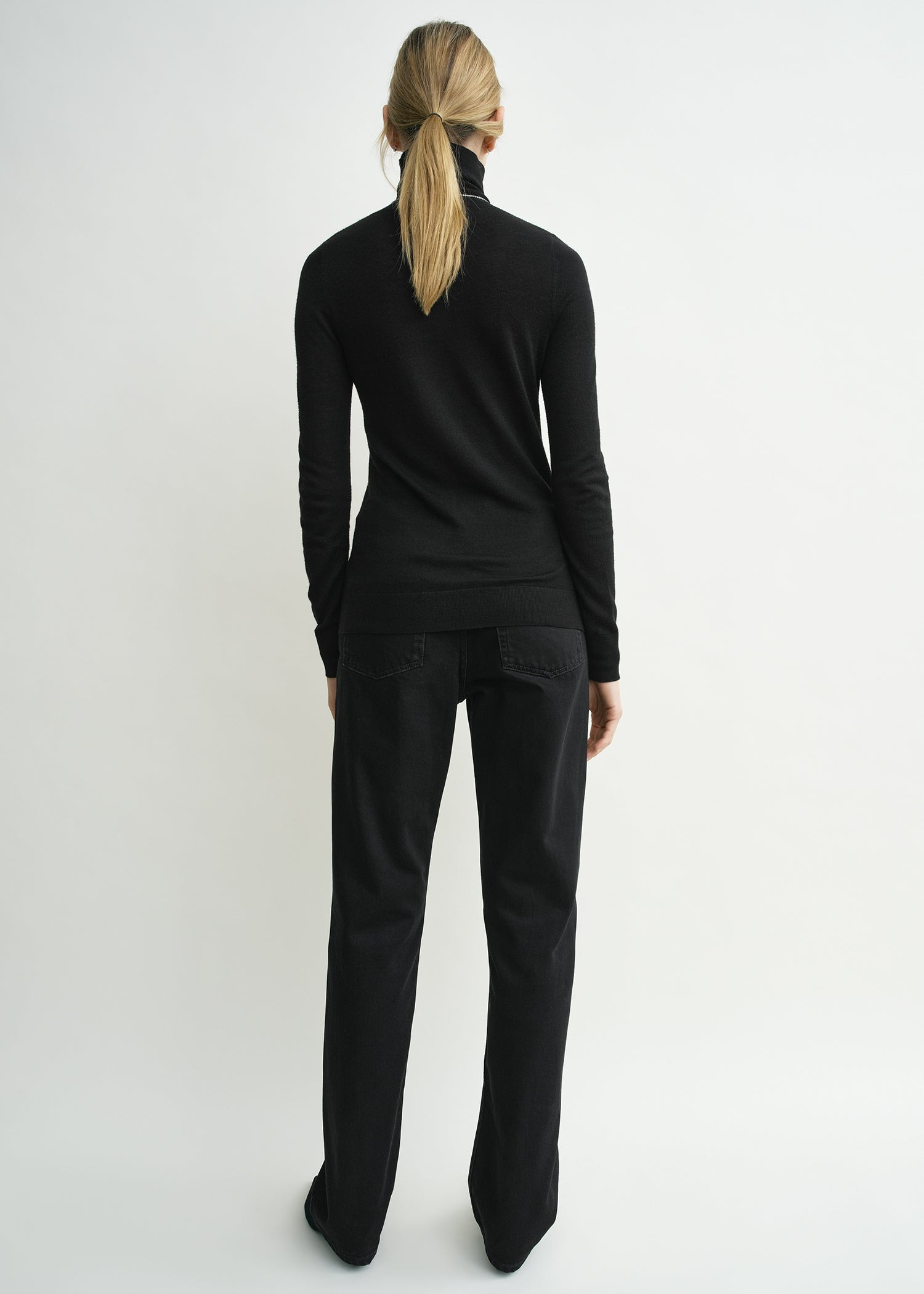 Fine turtleneck black - 4
