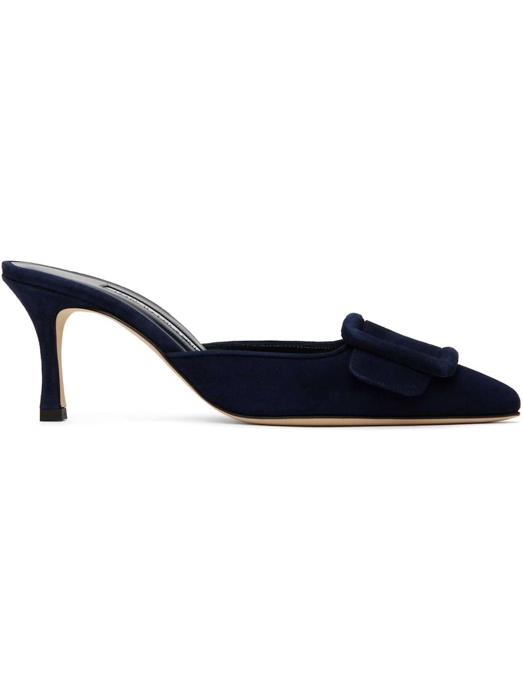 Navy Maysale Mules - 1