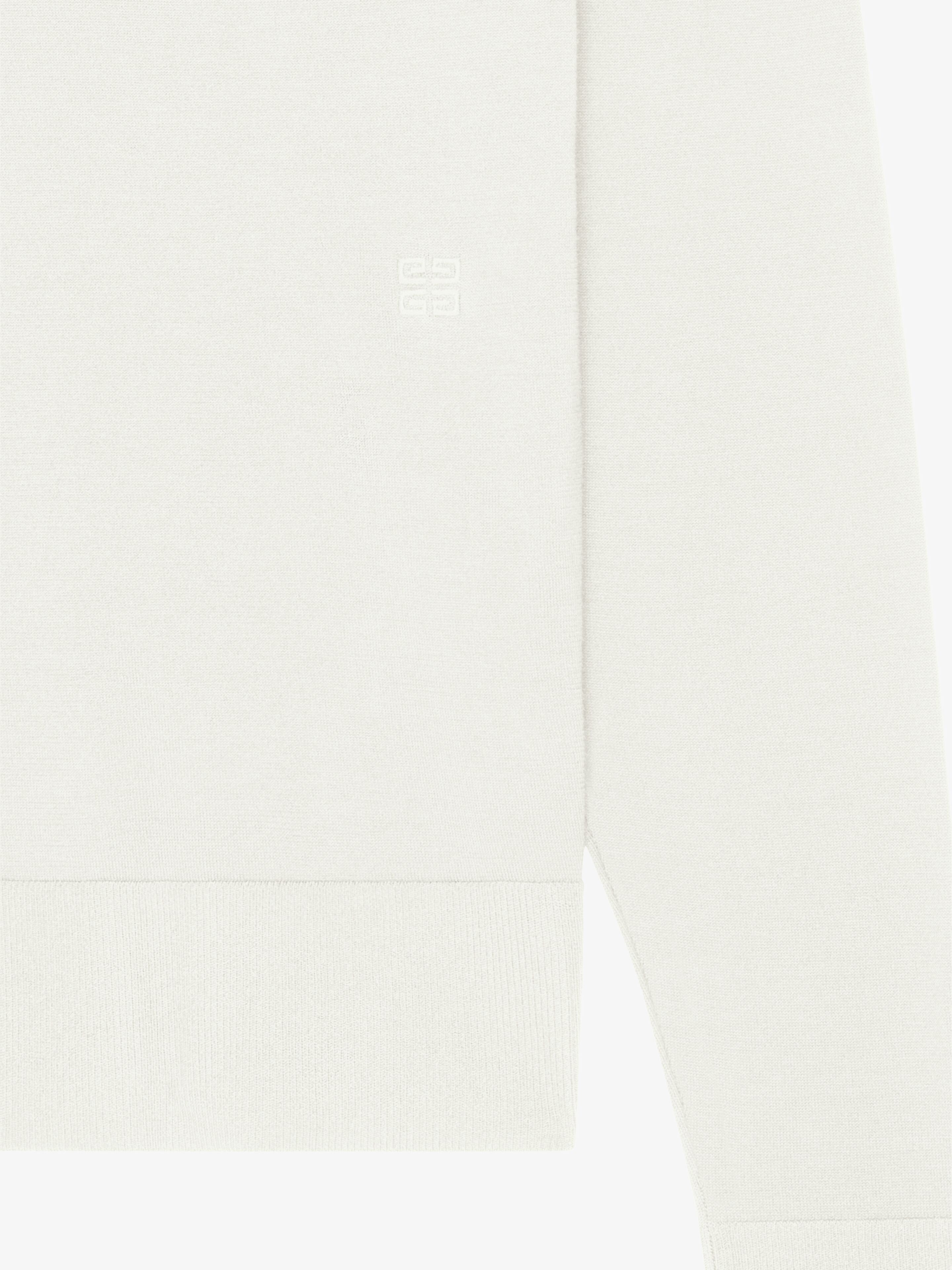 SWEATER IN COTTON AND SILK - 5