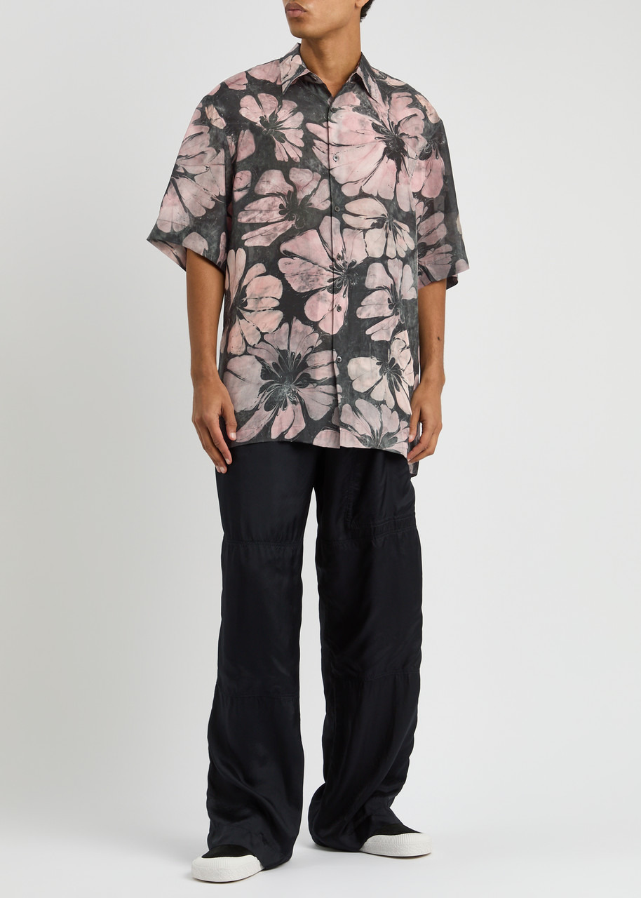 Dries Van Noten Cassidye Floral-print Silk Shirt - 4