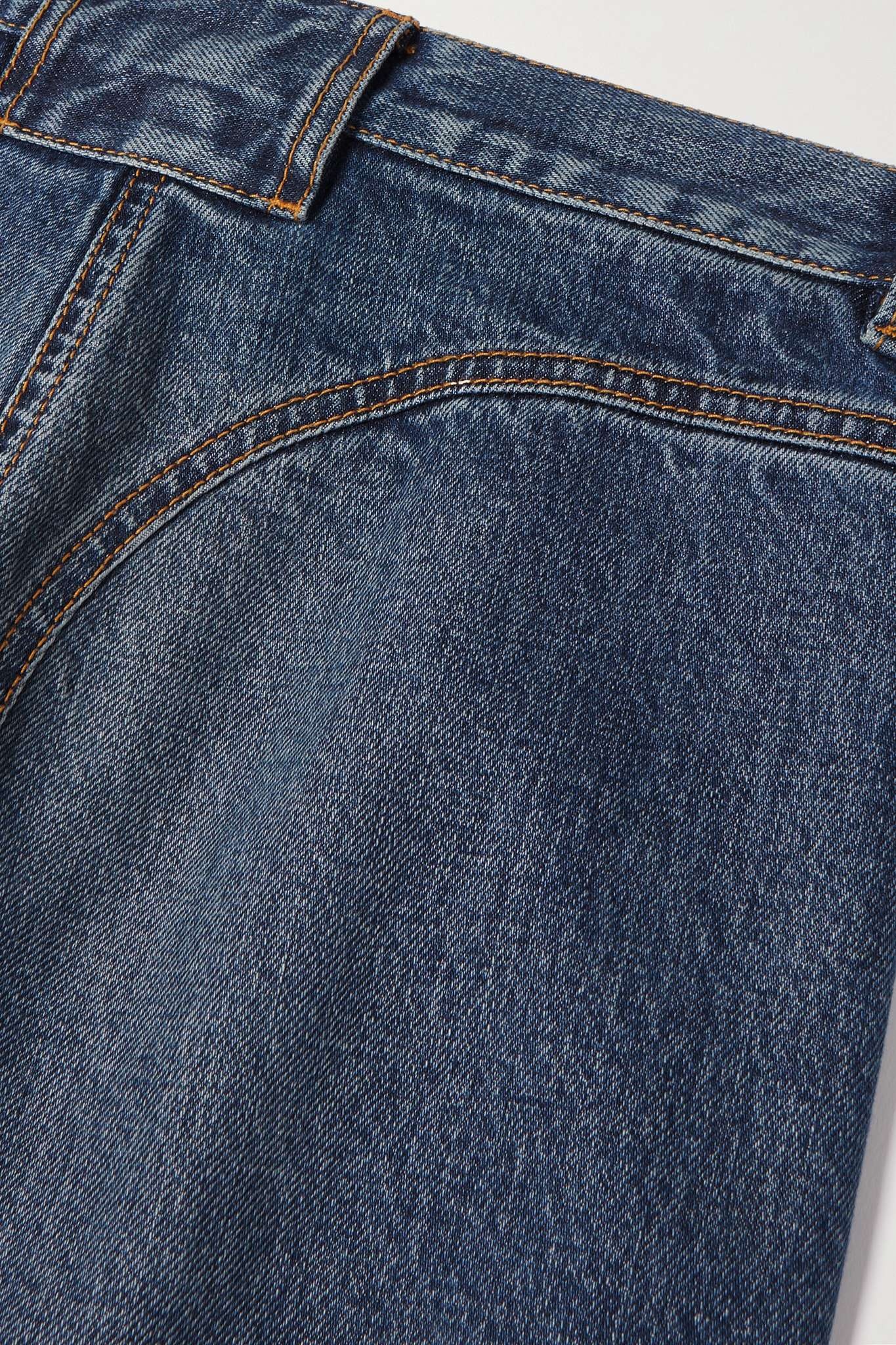 High-rise straight-leg jeans - 5
