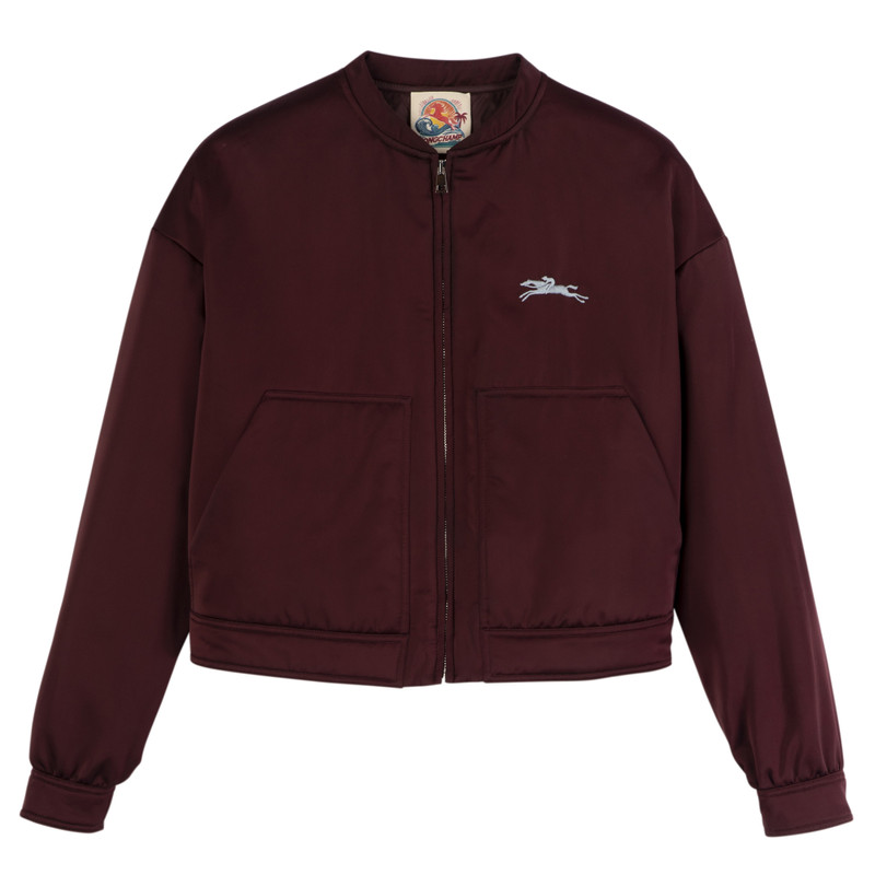 Jacket Burgundy - Satin 1