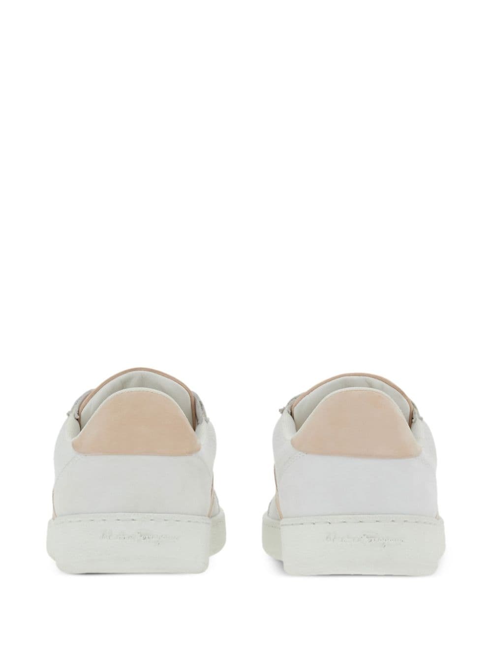 debossed-logo low-top sneakers - 3