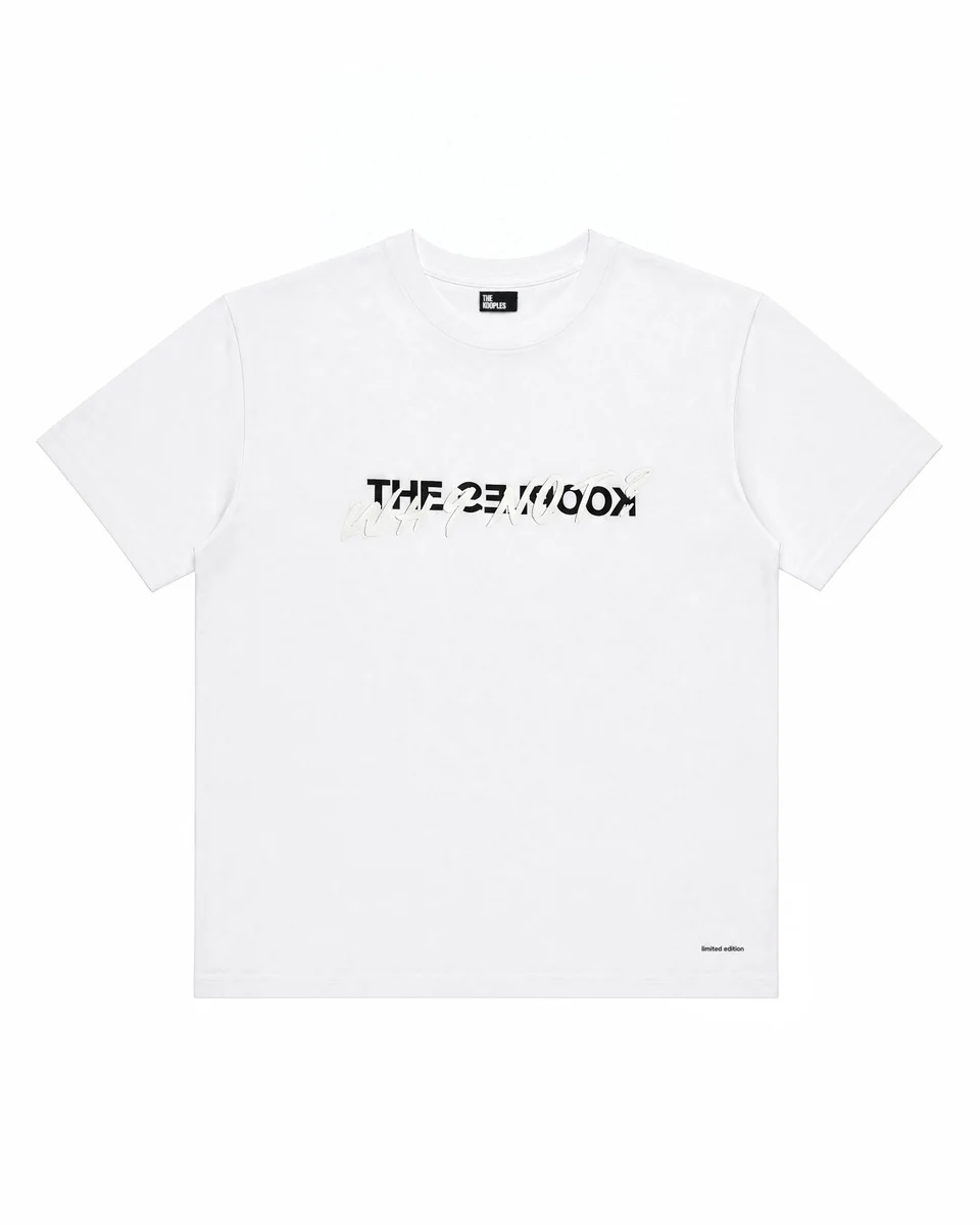 WHITE 'WHY NOT' UNISEX T-SHIRT - 1