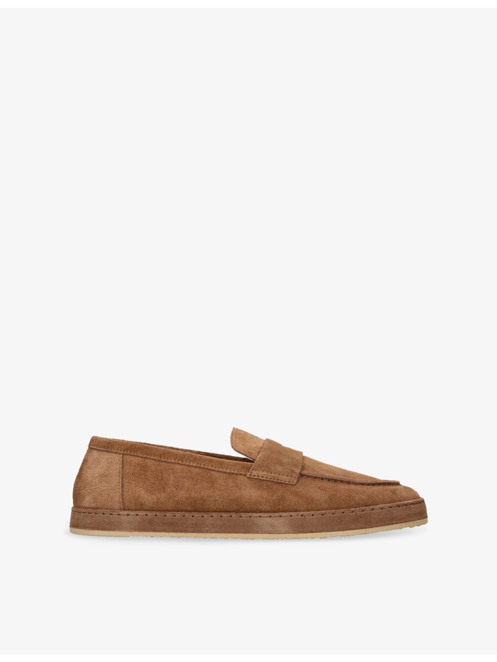 Slip-On Suede Loafers - 1