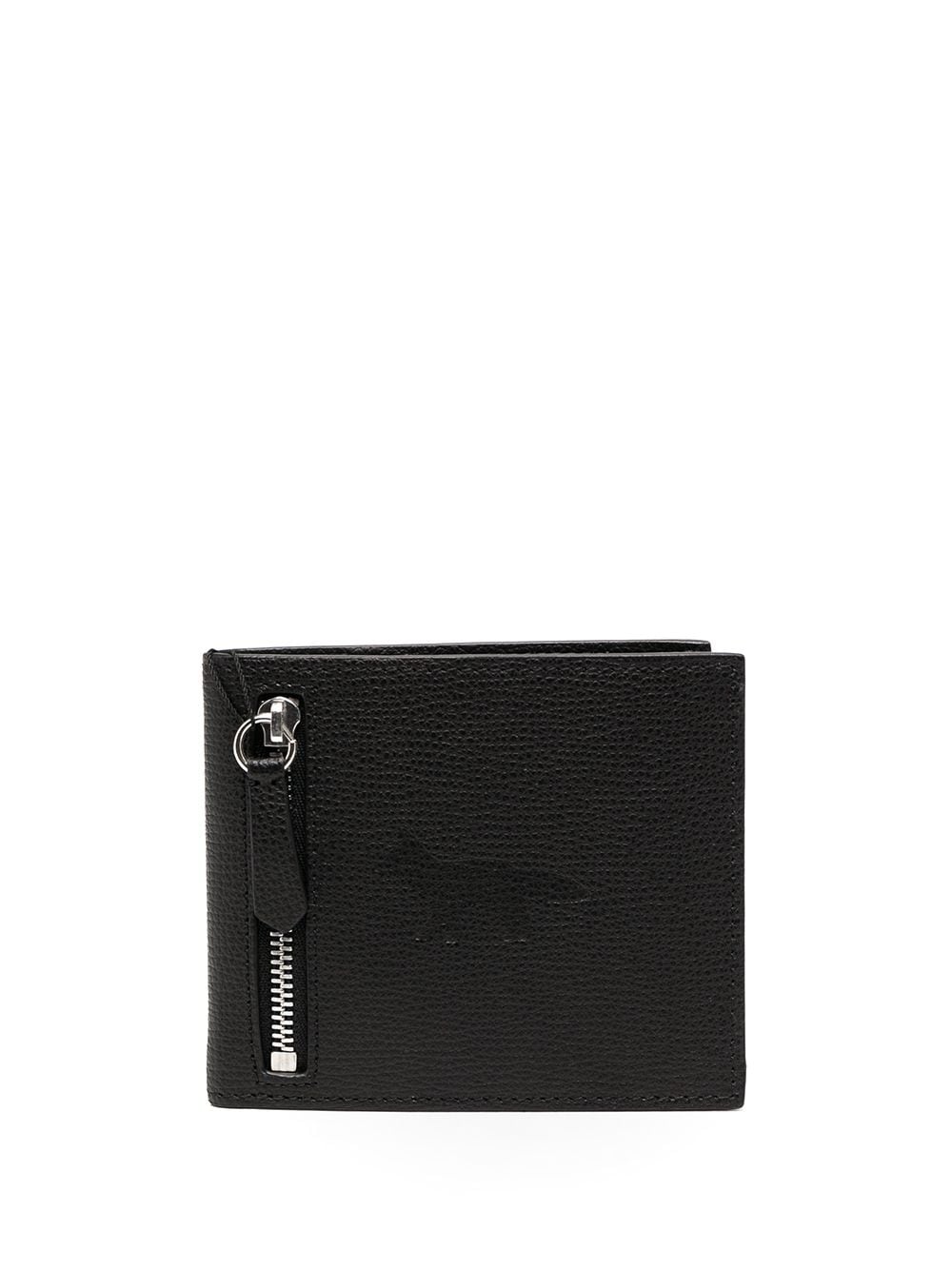 pebbled-effect bifold wallet - 1