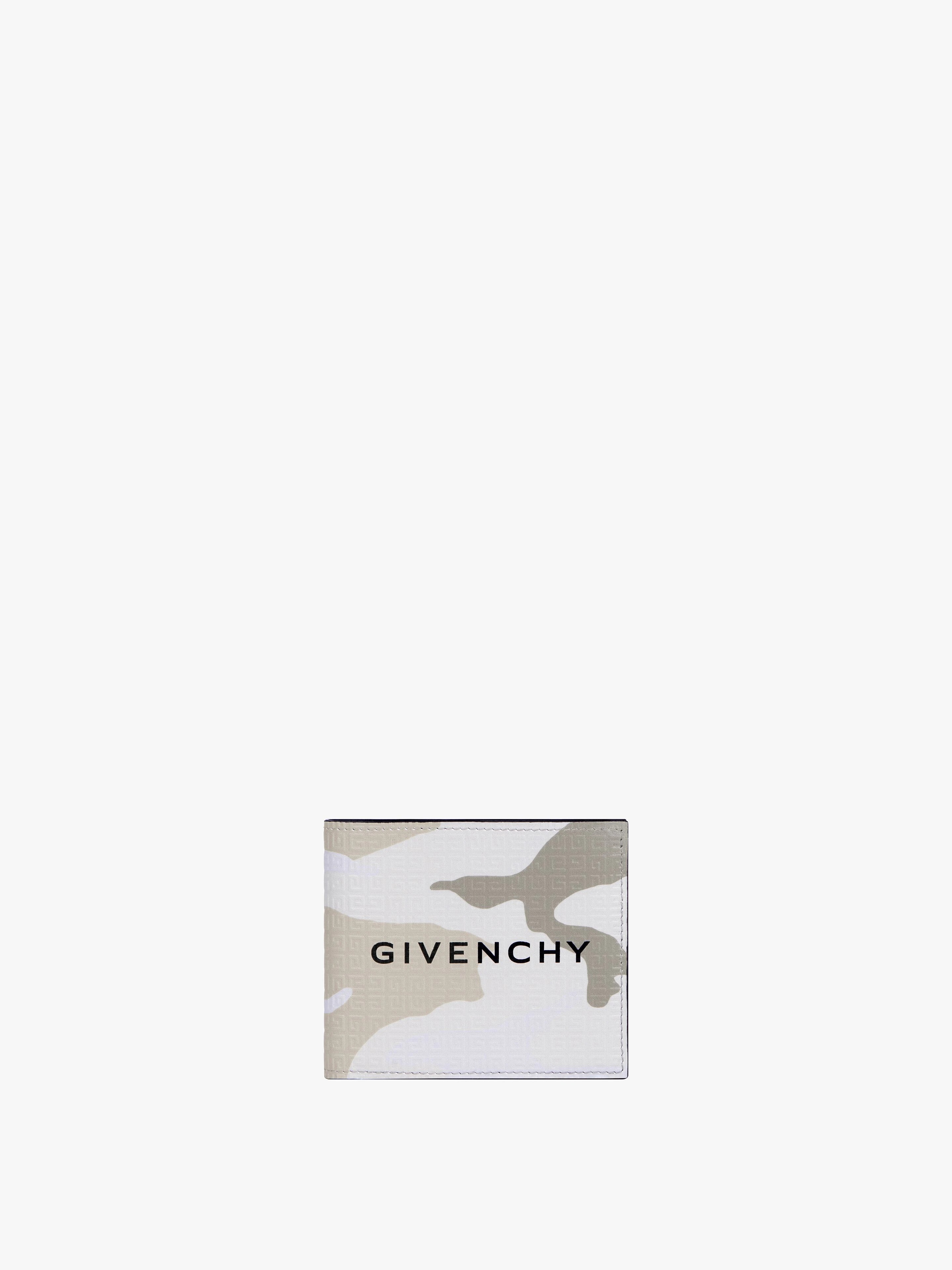 GIVENCHY WALLET IN 4G CAMO LEATHER - 1