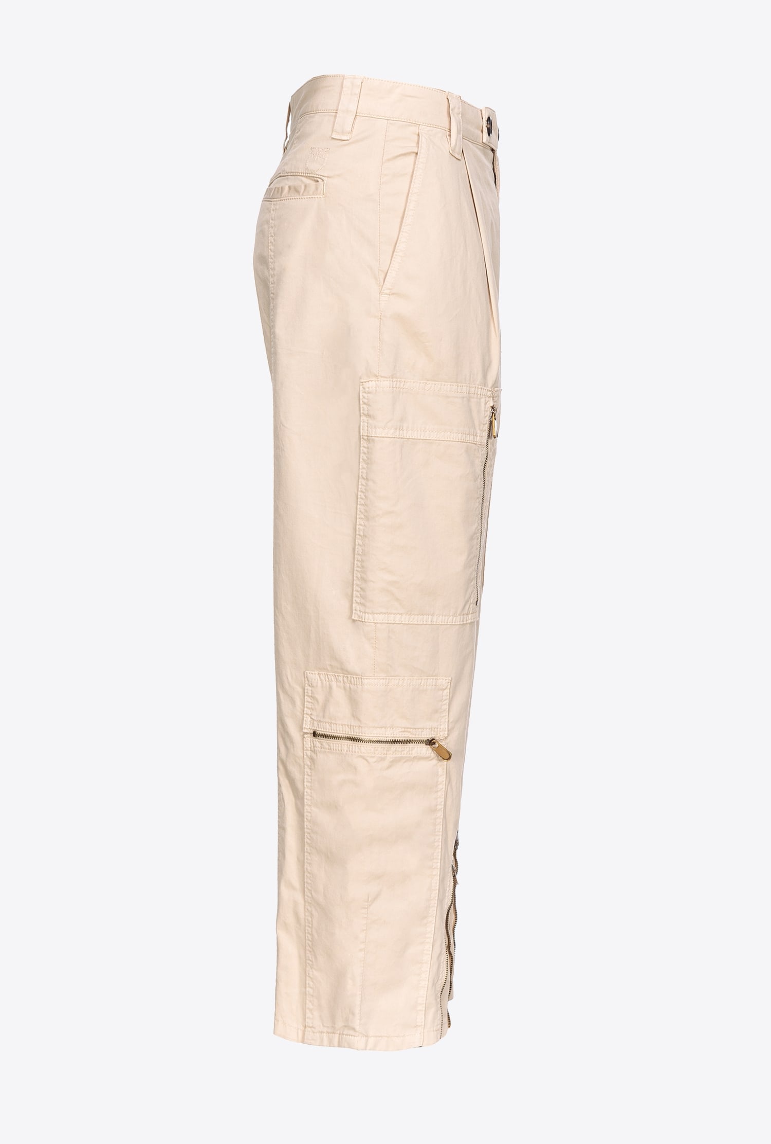 MULTI-POCKET TROUSERS IN STRETCH TRICOTINE - 3