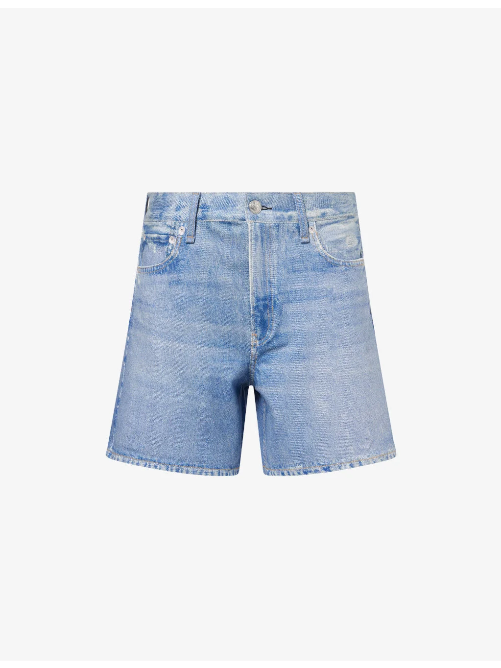 Miraamar Faded-Wash Denim Shorts - 1