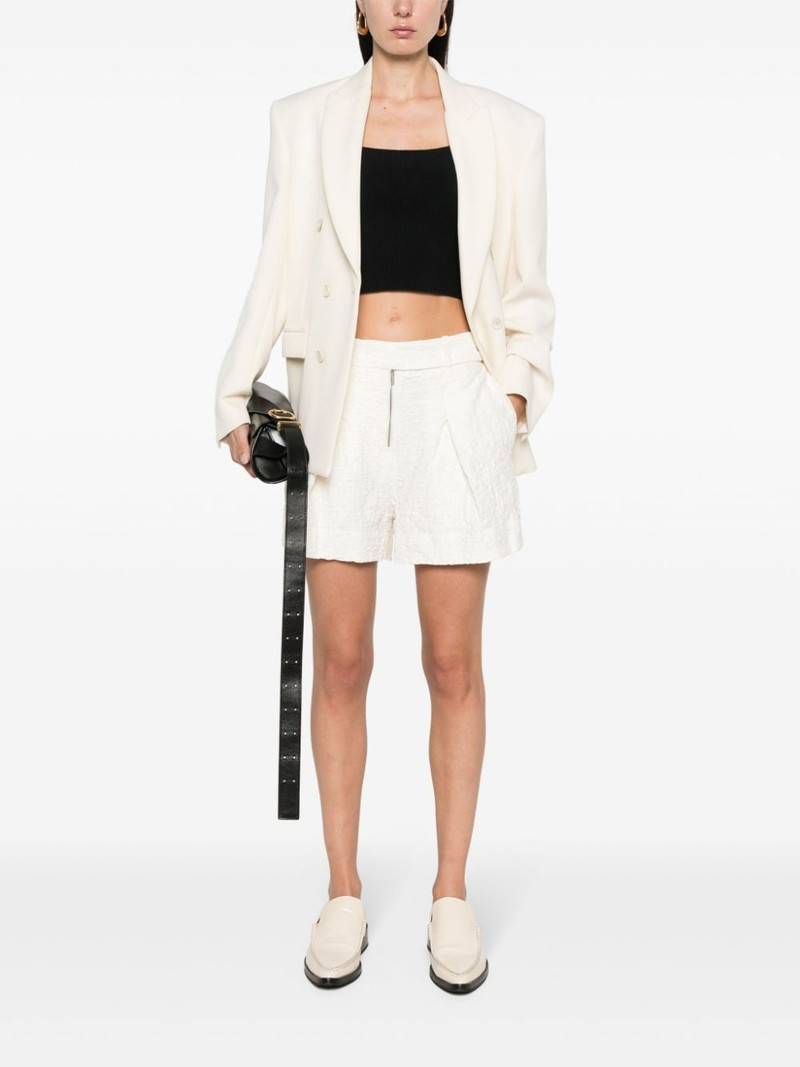 Jil Sander textured-finish shorts outlook