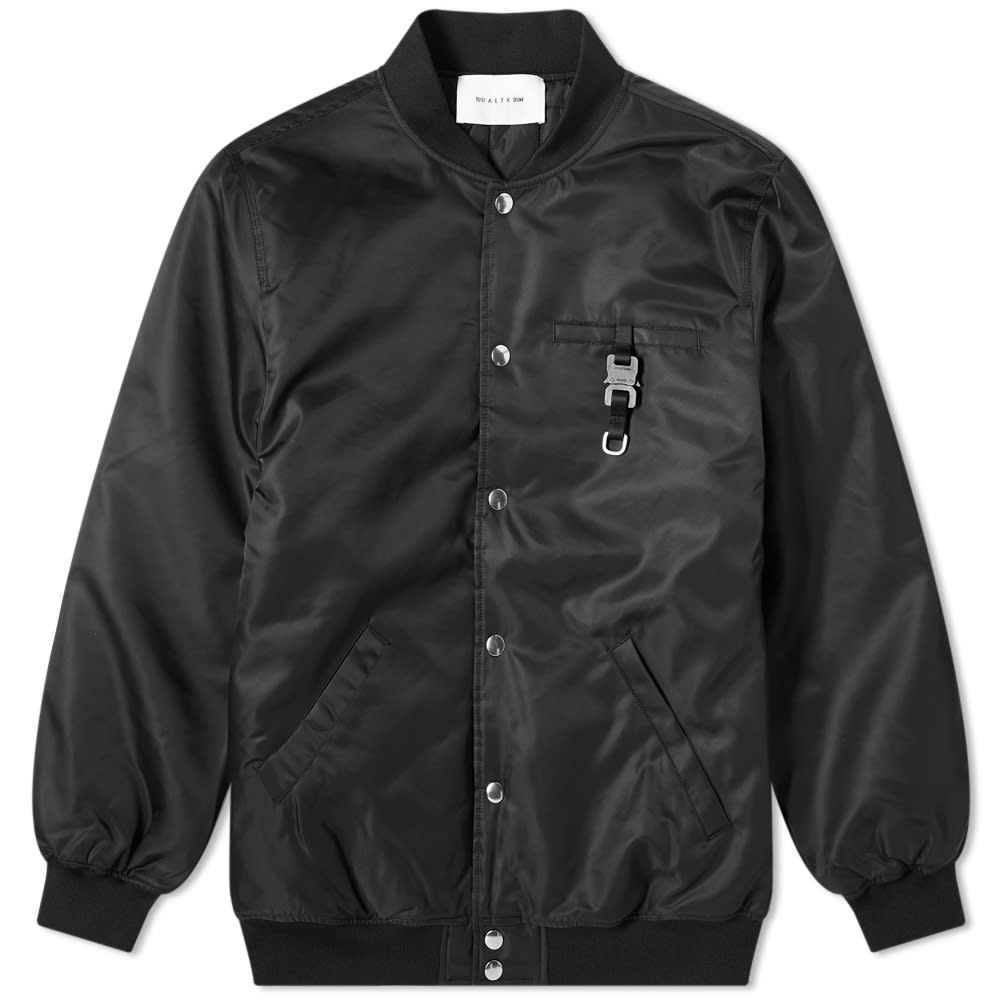 1017 ALYX 9SM Buckle Detail Varsity Jacket - 1