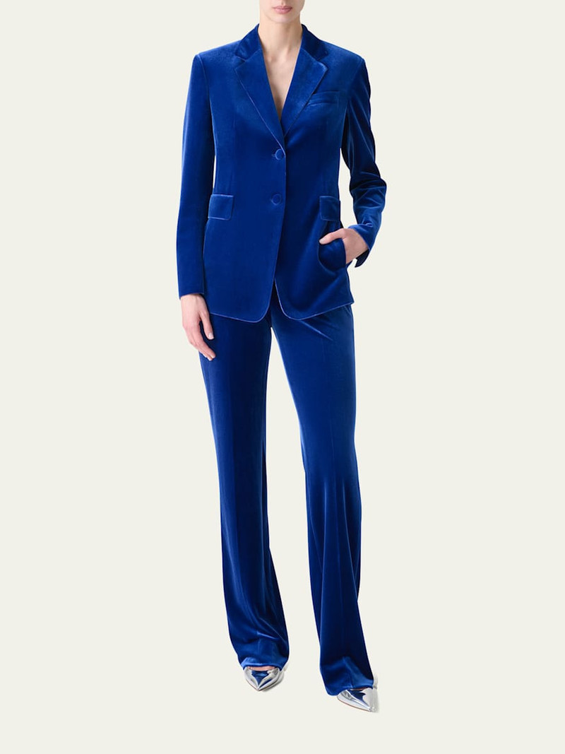 AKRIS Taddeo Velvet Jacket outlook