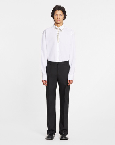 Lanvin BOXY SHIRT WITH DOUBLE COLLAR DETAIL outlook