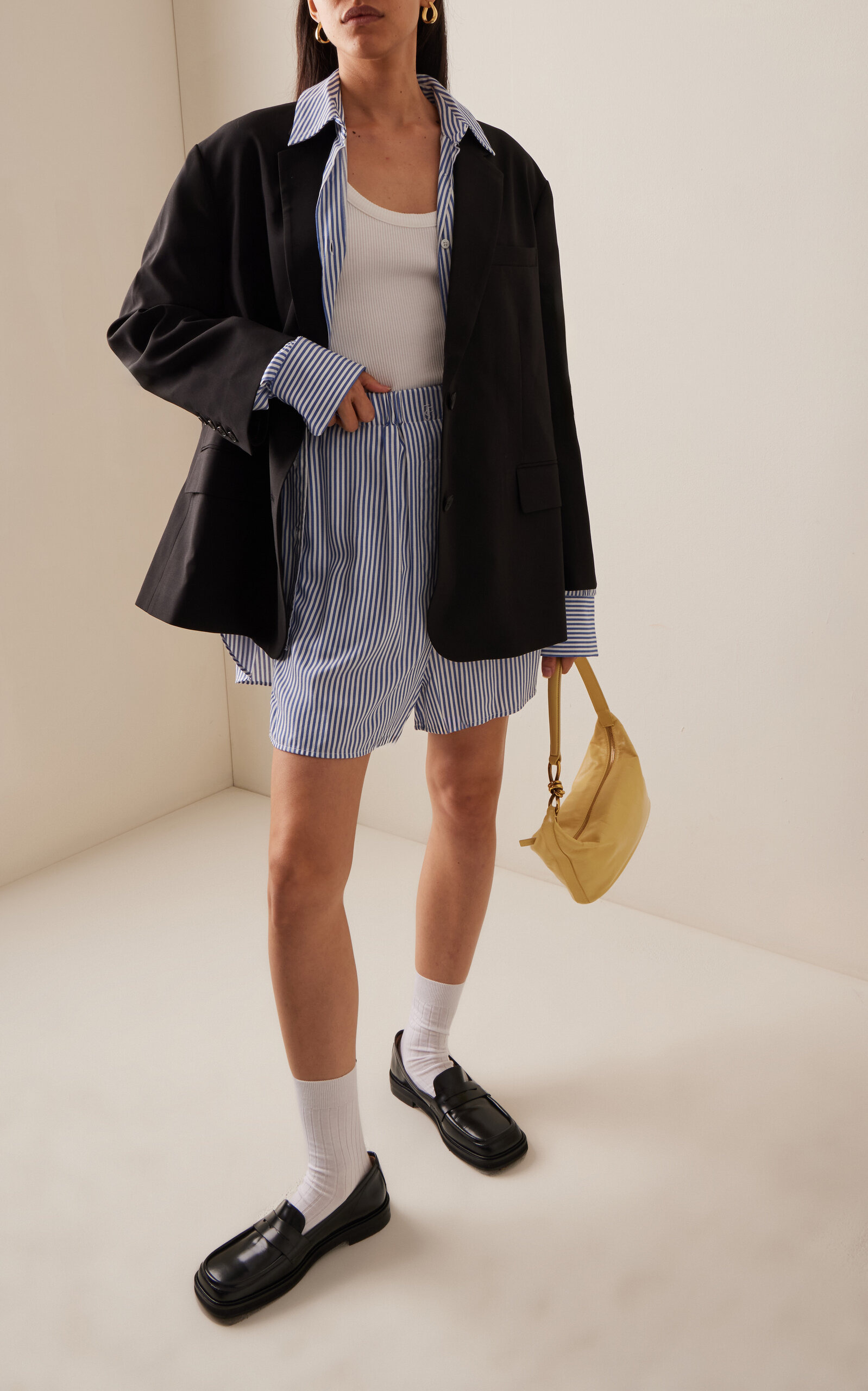 Bea Oversized Suiting Blazer black - 2