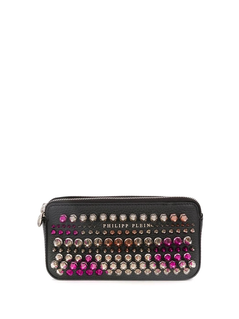 stud-embellished shoulder bag - 1