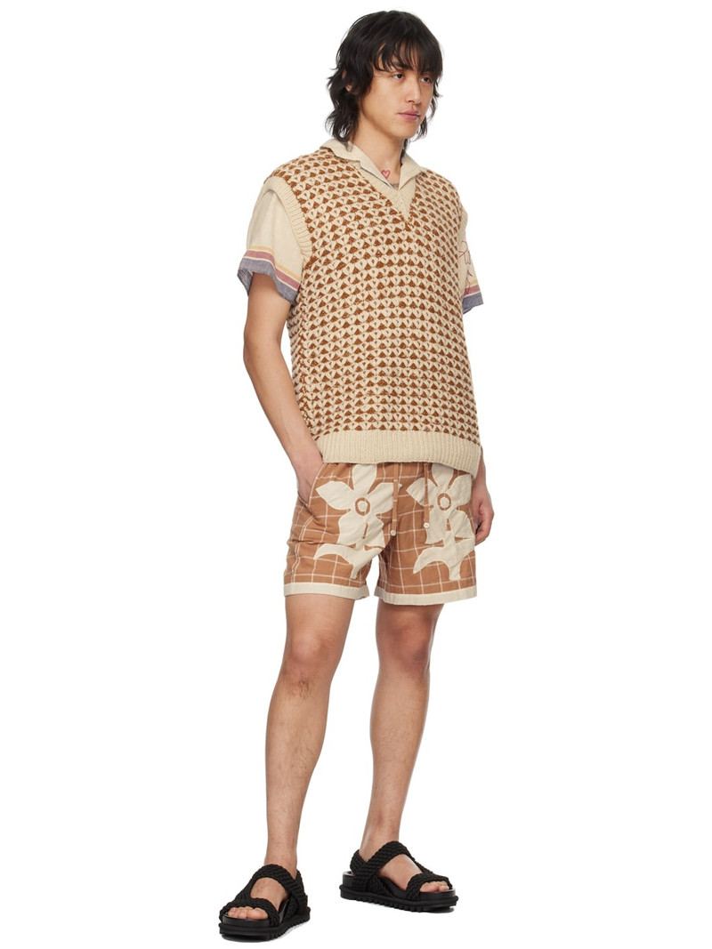 HARAGO Off White Tassel Shirt outlook