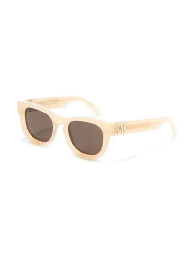 Palm Angels Riverside square-frame sunglasses outlook